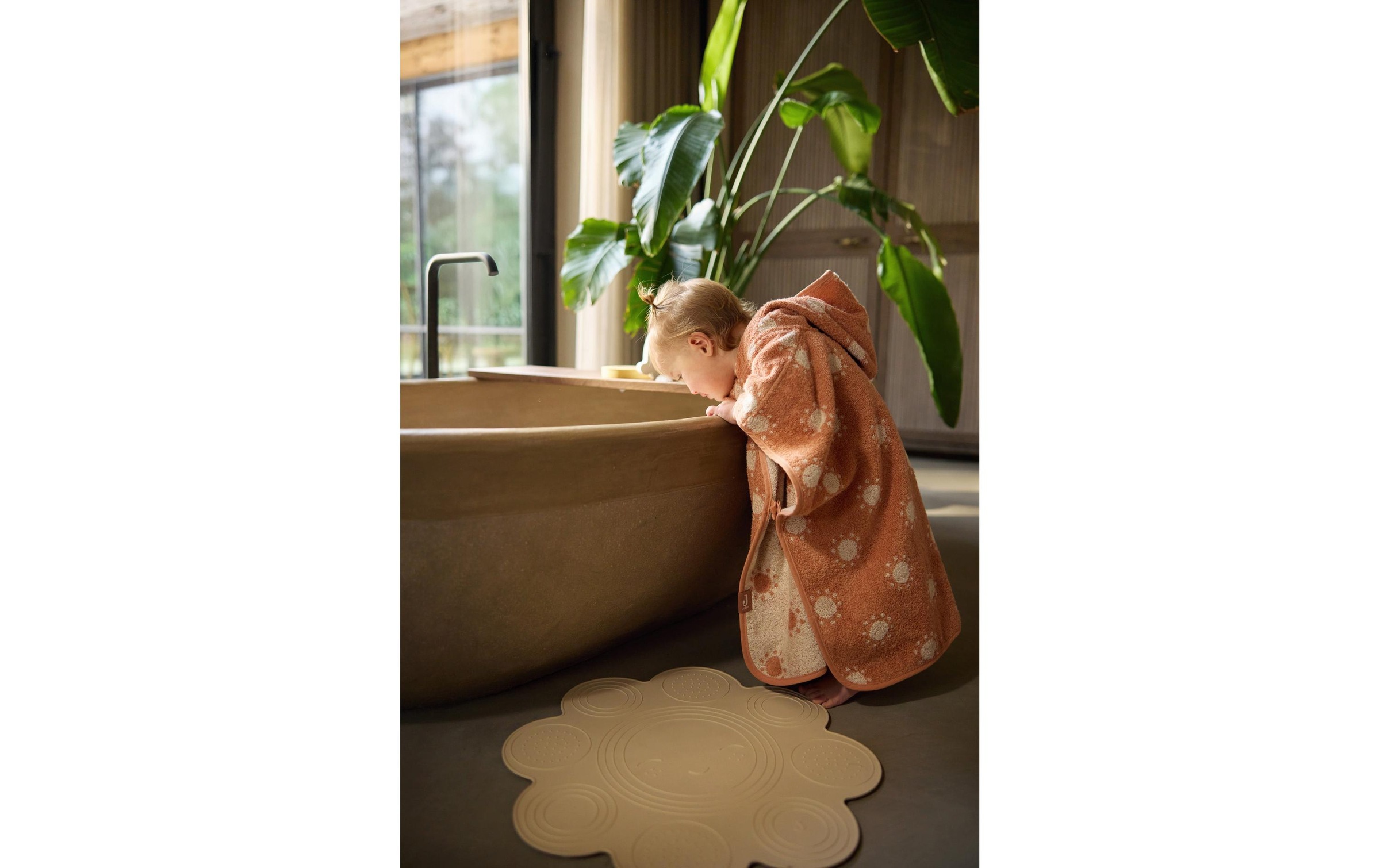 Jollein Poncho de bain »Frottee Jacquard Wendbar«