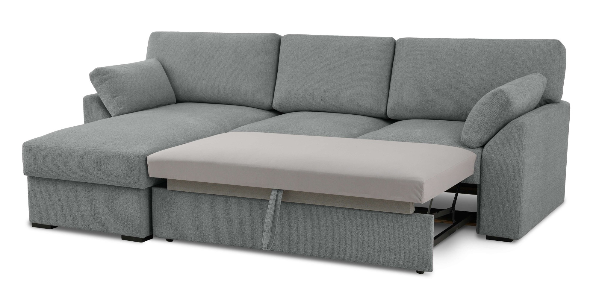 Home affaire Canapé d'angle »Citry« Breite 246 cm, Chenille, Bettfunktion, Bettkasten, L-Form