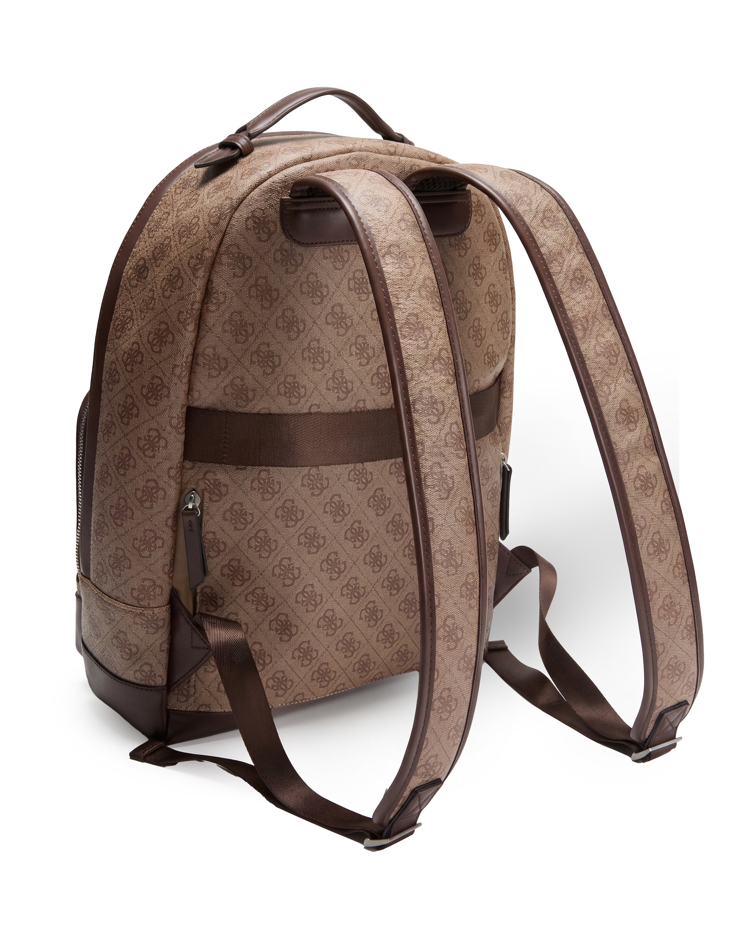 Guess Sac à dos »MILANO BACKPACK« Cityrucksack, Freizeitrucksack mit Reissverschluss-Vordertasche
