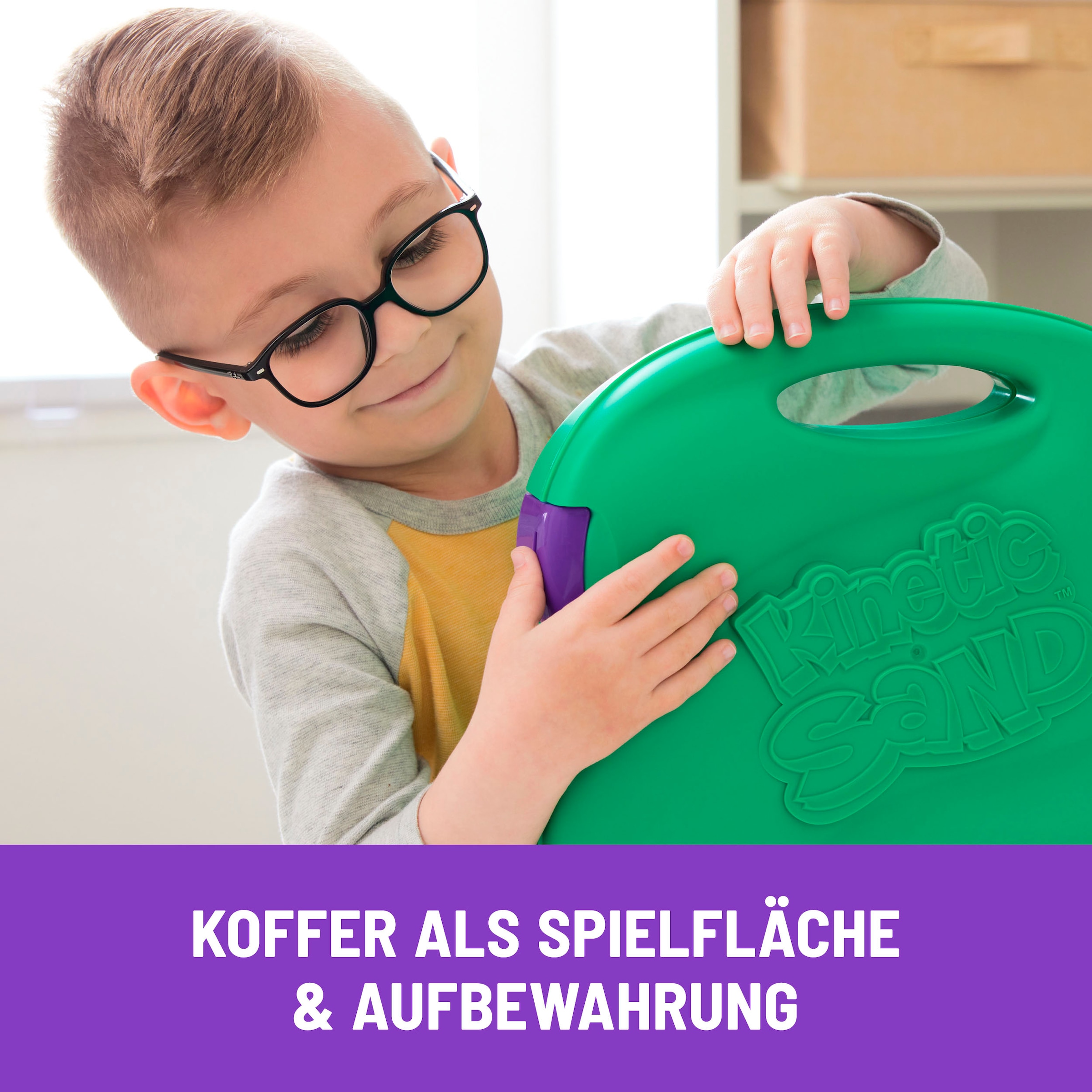 Spin Master Set créatif »Kinetic Sand - Hunde Park Koffer 680 g«