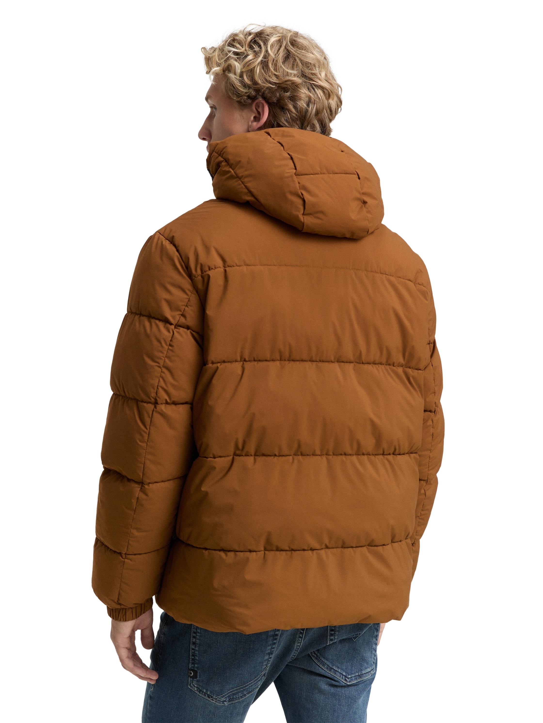 TOM TAILOR Denim Veste matelassée mit Kapuze mit Kapuze