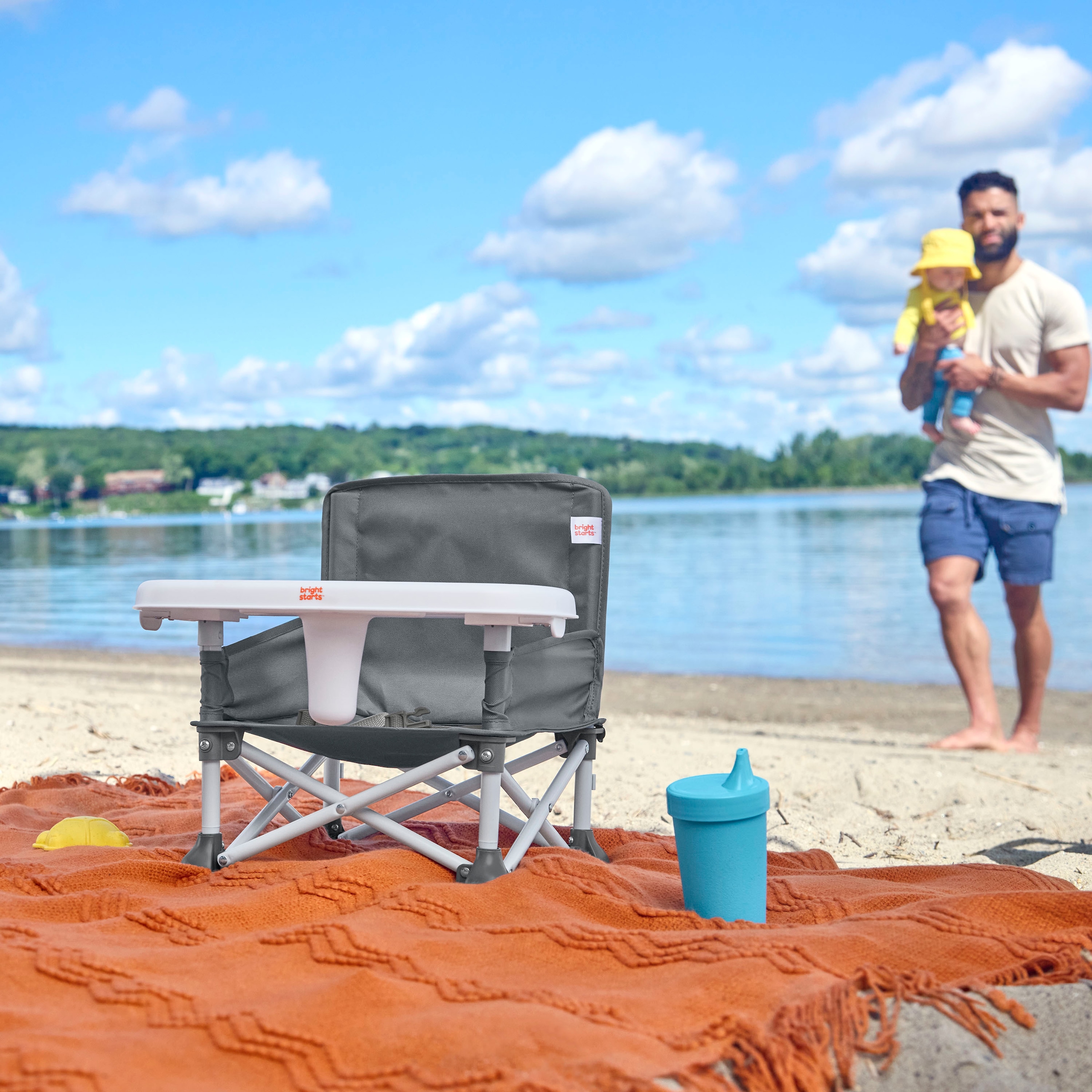 Bright Starts Siège de table »Pop ‘N Sit™ Portable Booster Seat«