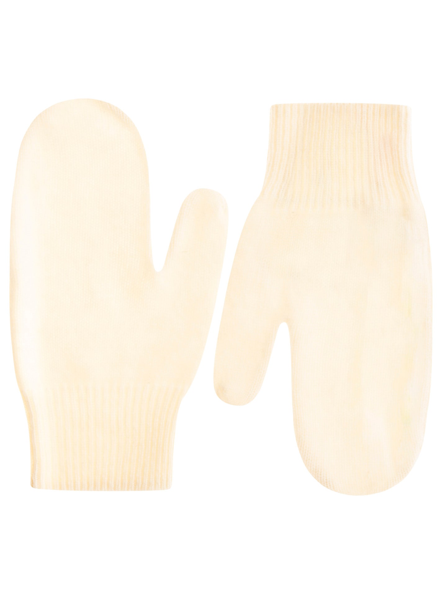 Zwillingsherz Fäustlinge aus reinem Kaschmir