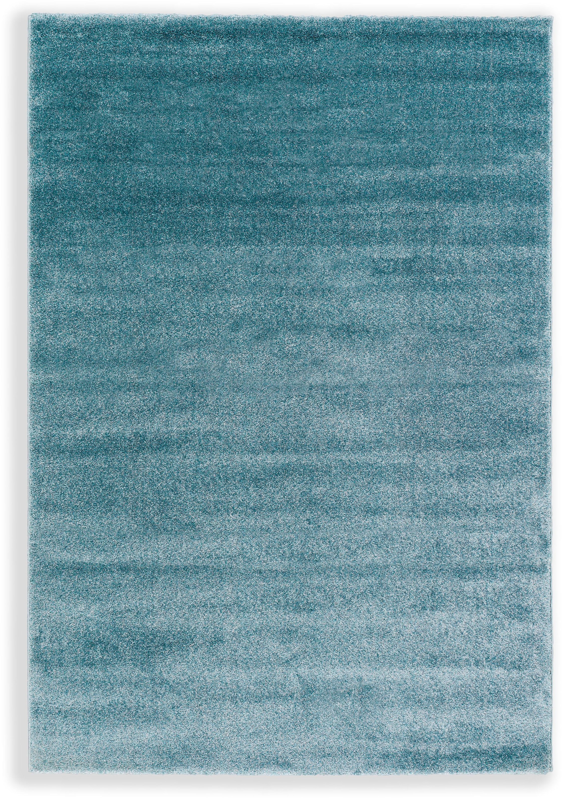 SCHÖNER WOHNEN-Kollektion Teppich »Pure 190« rechteckig 21 mm Höhe Wohnzimmer, Schlafzimmer, uni, leichter Glanz, robuster Kurzflor