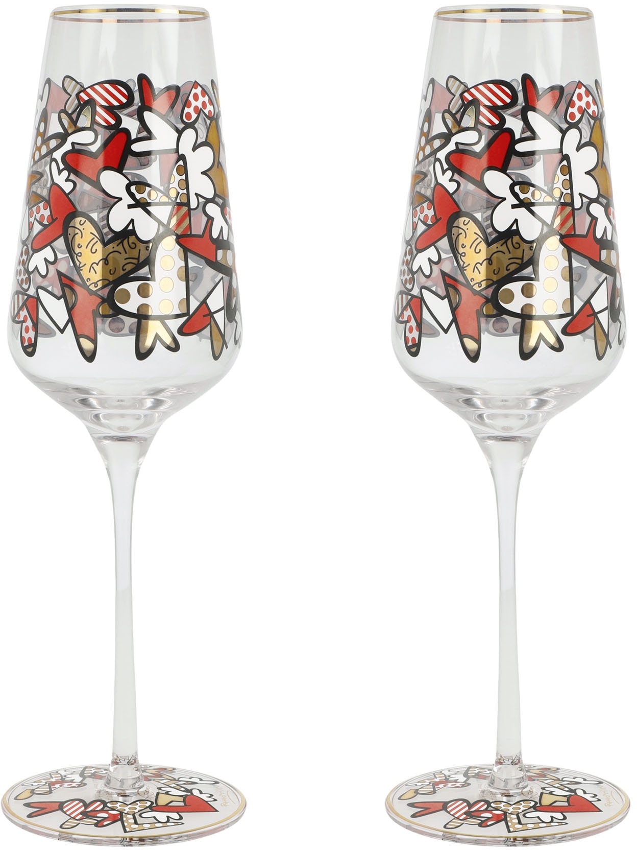 Goebel Sektglas »Sektglas Britto- All We Need Is Love«