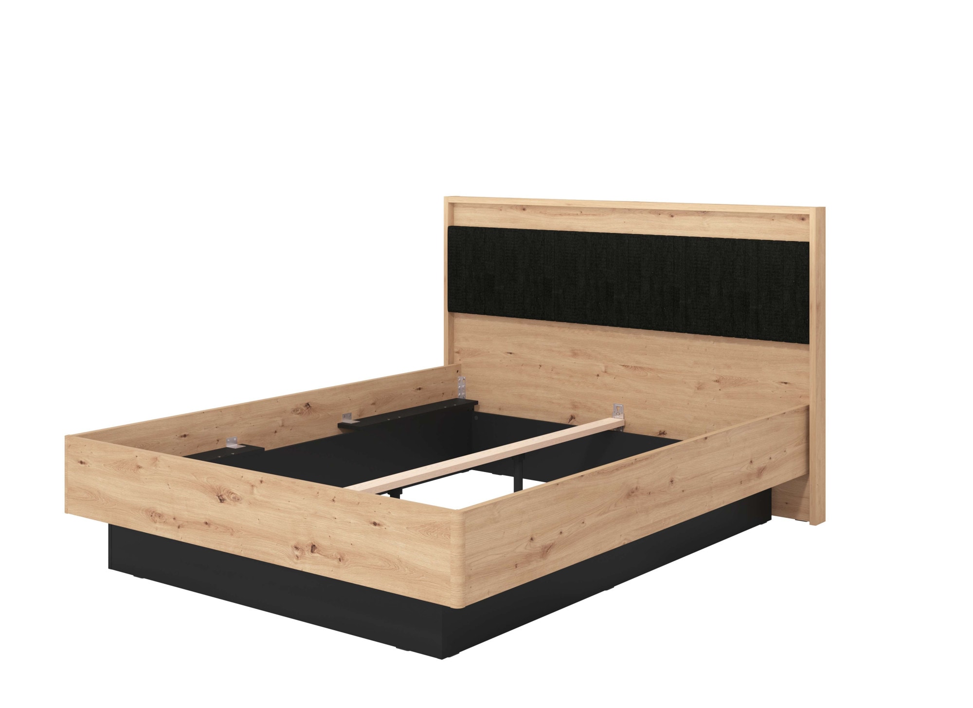 INOSIGN Sommier »Ascalon, gepolstertes Kopfteil, bezogen mit weichem Cordstoff« Liegeflächen 160 oder 180x200 cm, FSC® -zertifizierter Holzwerkstoff