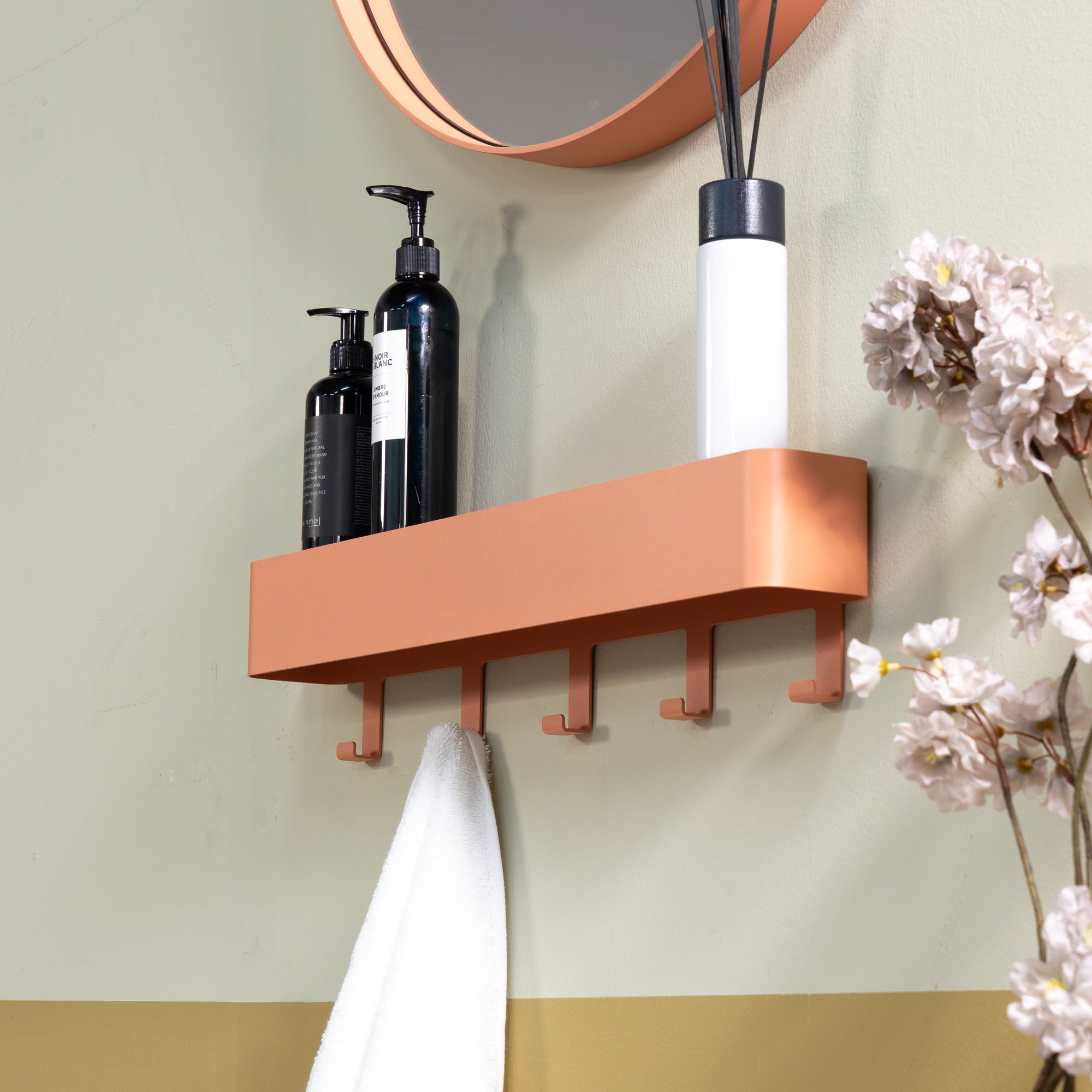 Spinder Design Garderobenhaken Metall, Breite 52 cm