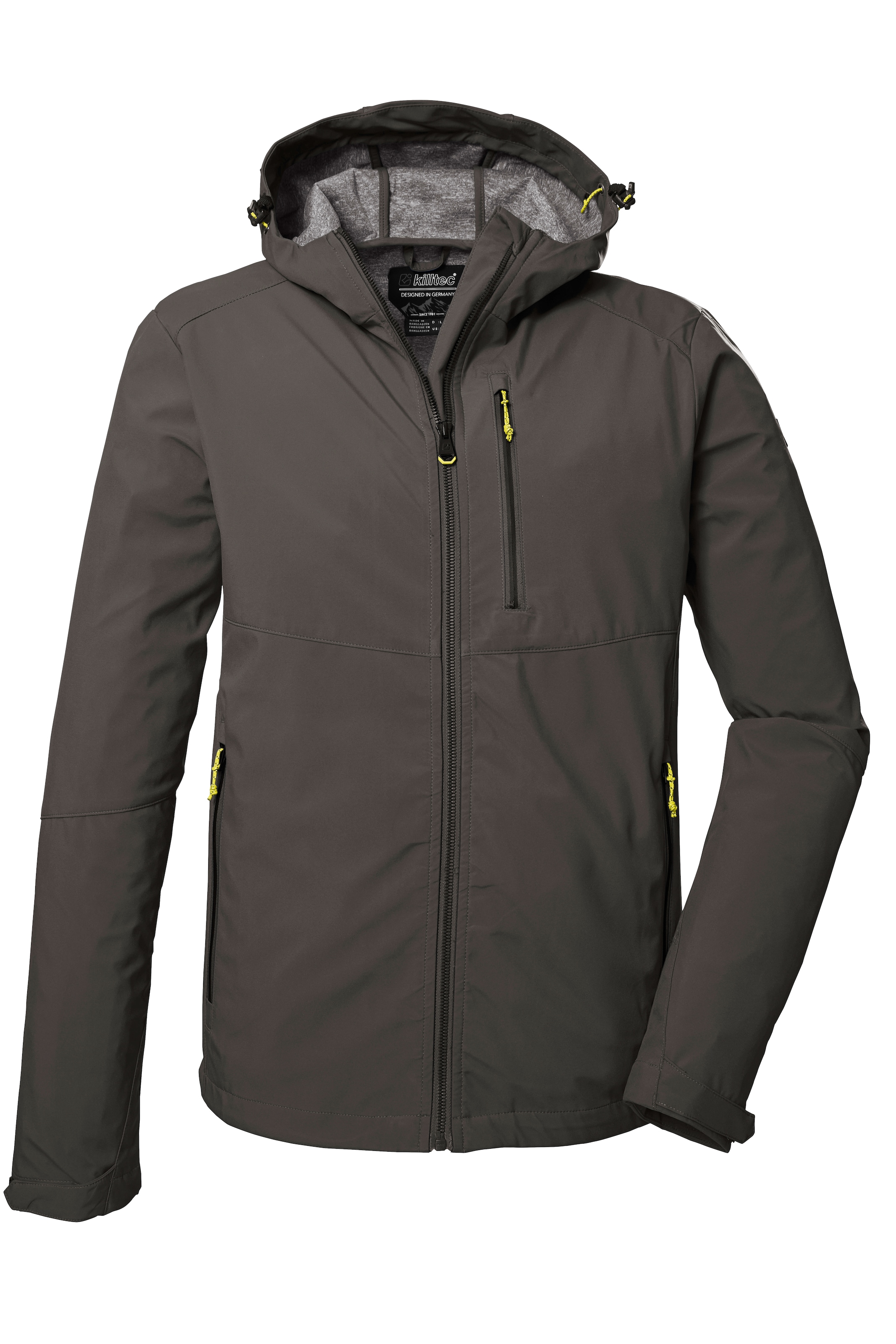 Killtec Softshelljacke »KOS 259 MN SFTSHLL JCKT« mit Kapuze mit Kapuze, windabweisend, atmungsaktiv