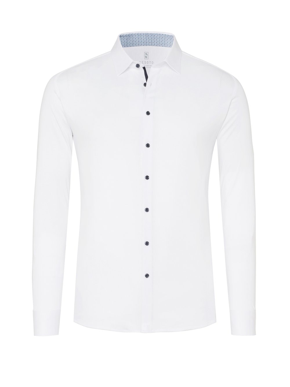 DESOTO Chemise à manches longues »Jerseyhemd Casual Kent«