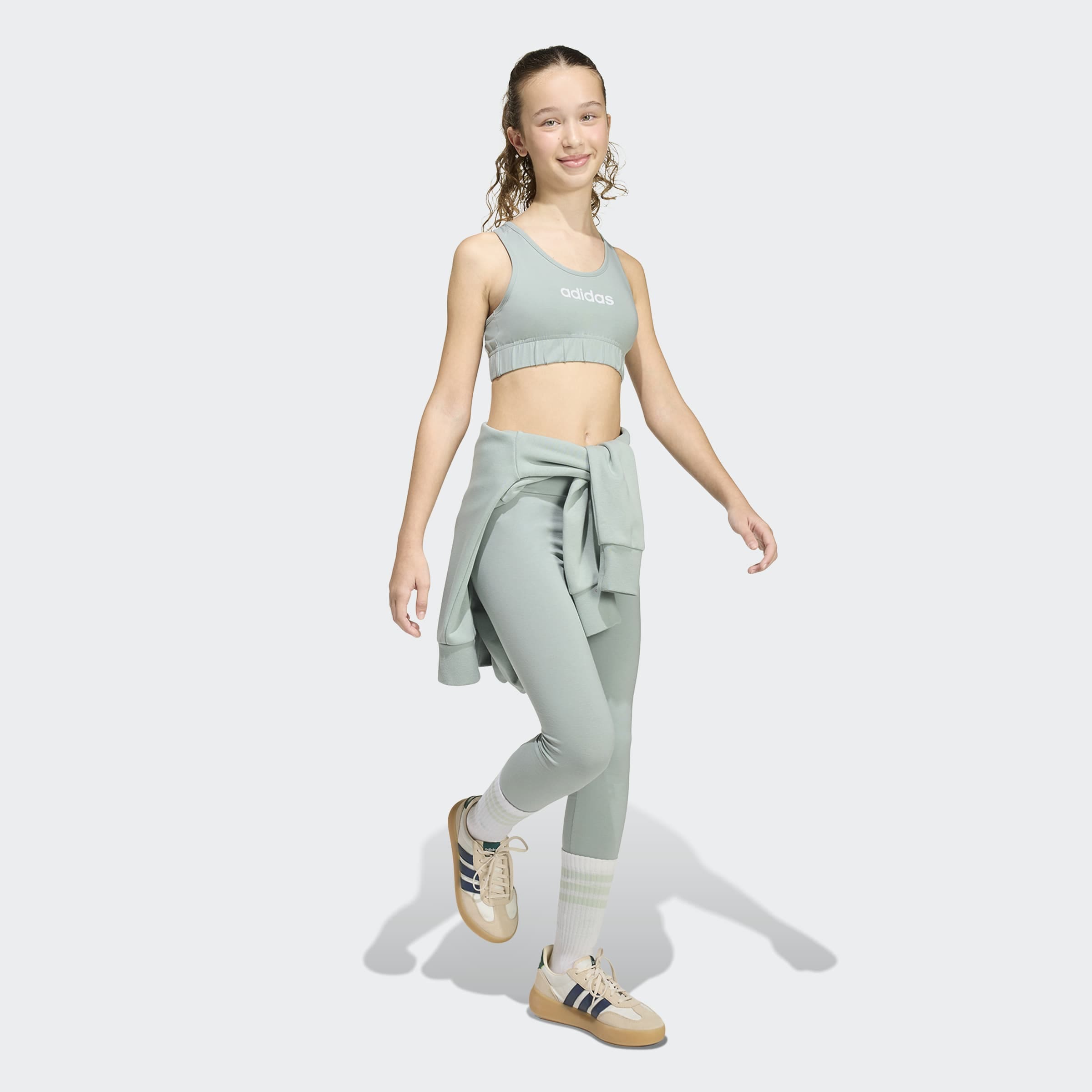 adidas Sportswear Leggings »ESSENTIALS KIDS«  sportlicher Stil, für Kinder, aus Baumwolle mit Elasthan