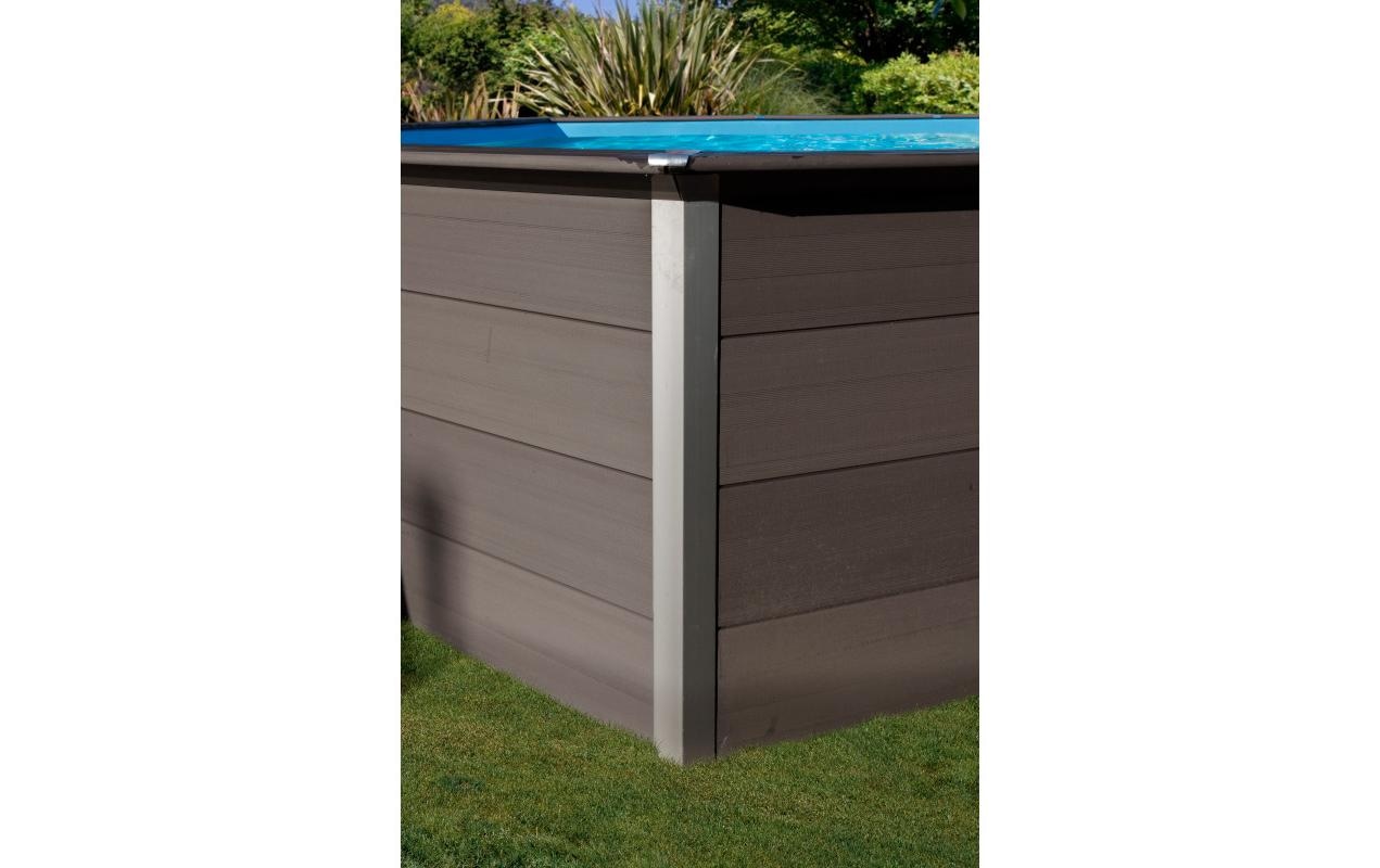 Gre Ovalpool »Avantgarde« 6-tlg., Composite Pool, BxLxH: 386x804x124 cm