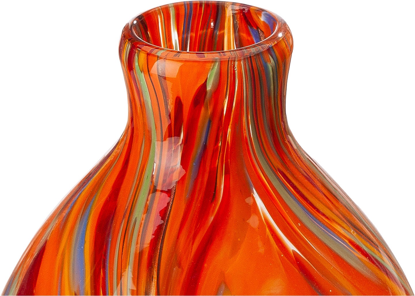 GILDE Vase de table »Vase Dream orange«