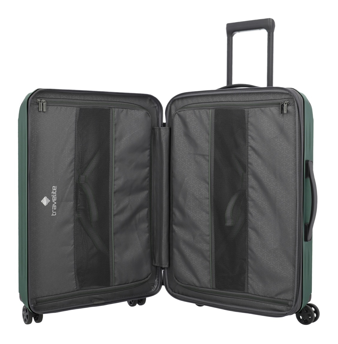 travelite Trolleyset »DYNAMIIC 3-teilig Hartschale« ABS-Hartschale und Volumenerweiterung