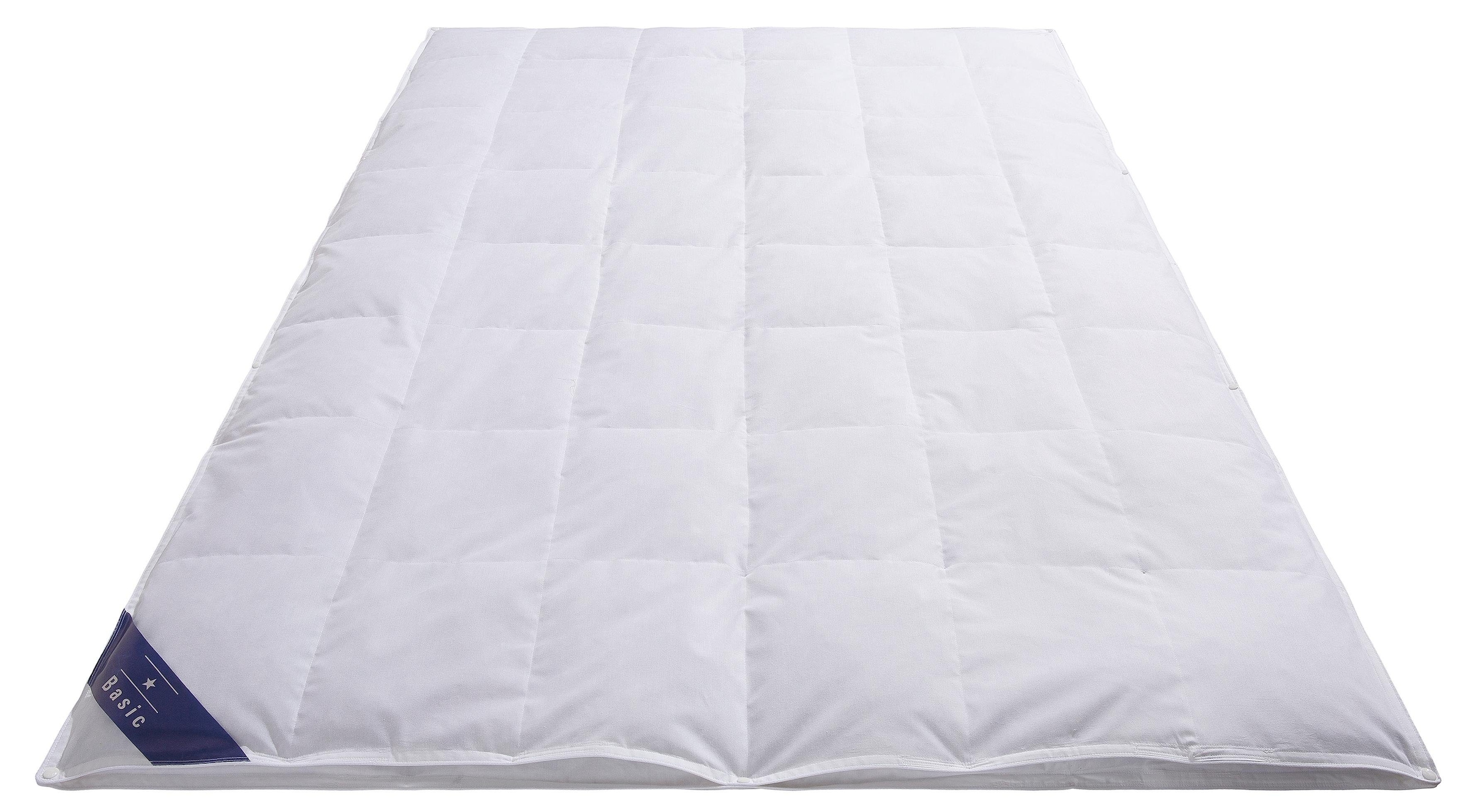 Hanse by RIBECO Couette en plumes »Jonas« 4 saisons Füllung 10 % duvet, 90 % plumes 1 cuis tlg. couette pour toutes saisons, fabriquée en Allemagne