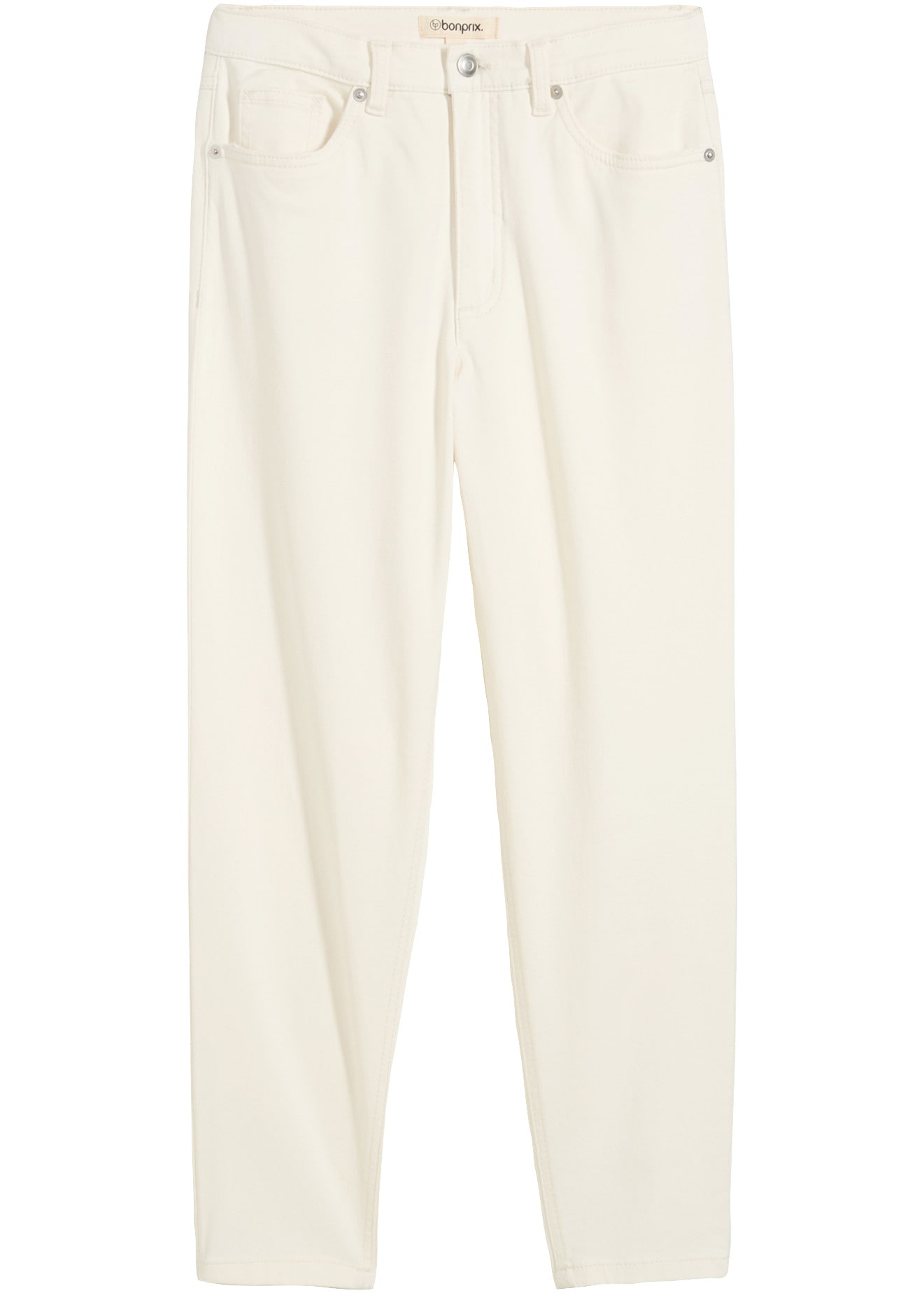 bonprix Jeans mom Loose Fit, Stretch-Anteil, 5-Pocket-Design