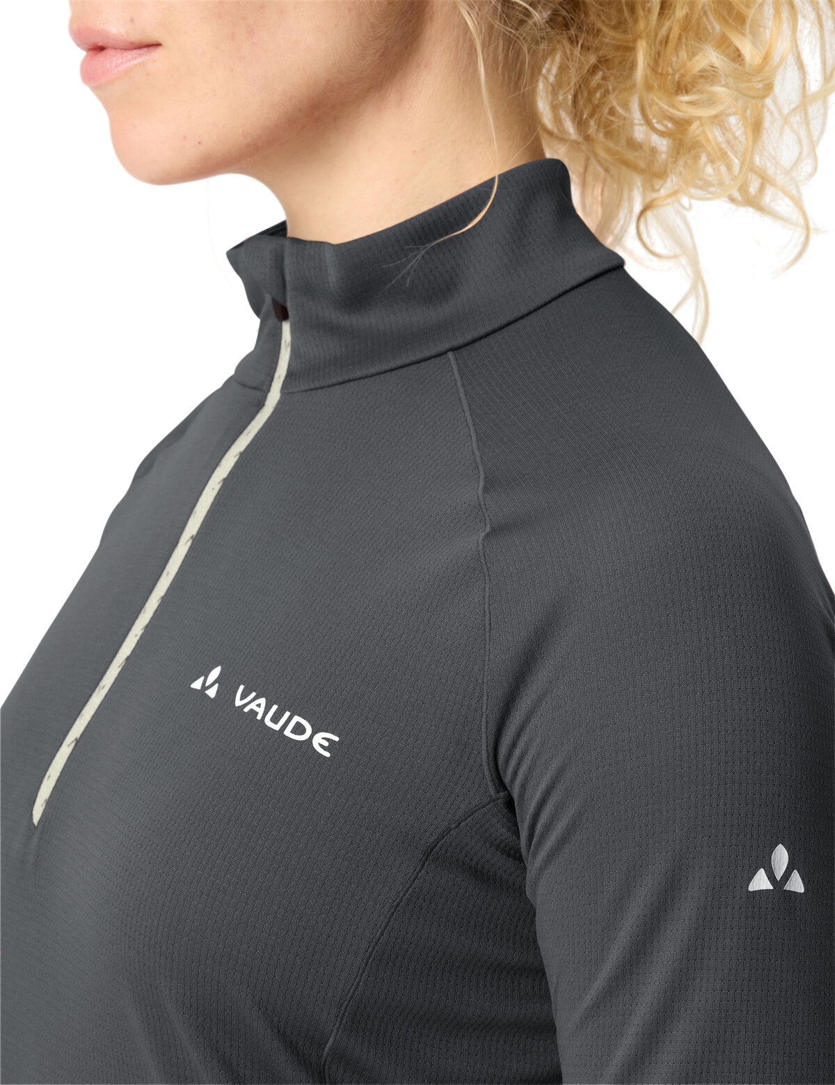 VAUDE T-shirt à manches longues sportlicher Stil, für Trekking und Wandern