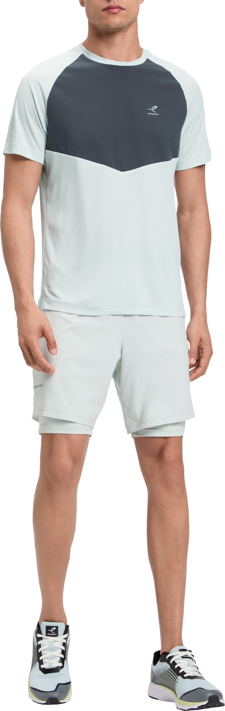 Energetics Laufshirt »HE.-T-SHIRT STEFAN SHORT SLEEVE M« mit Raglanärmeln, Regular Fit