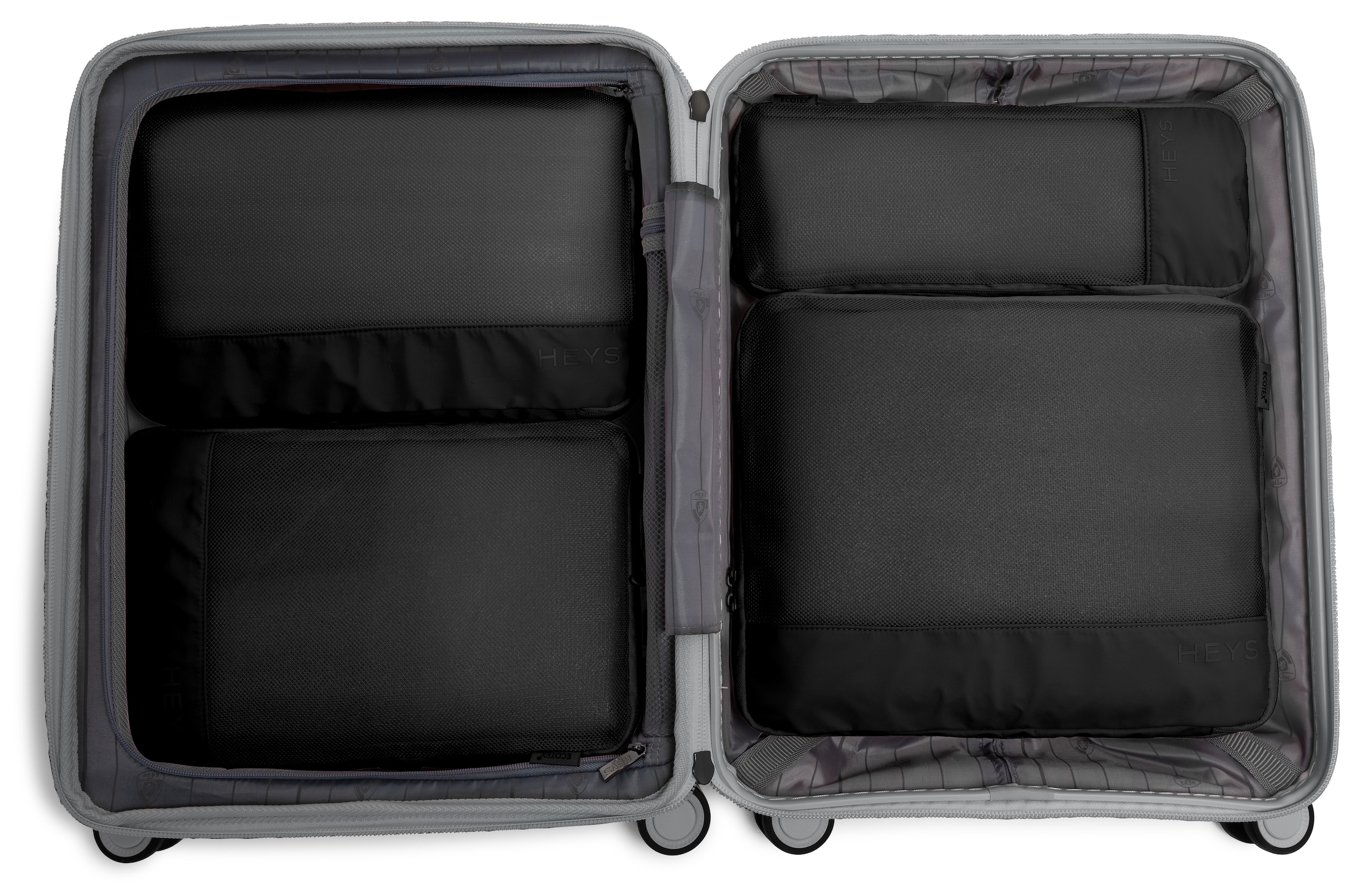 Heys Organisateur de valise »Ecotex Compression Packing Cube« komprimierbare Packwürfel, Packtaschen, Organizer für Koffer
