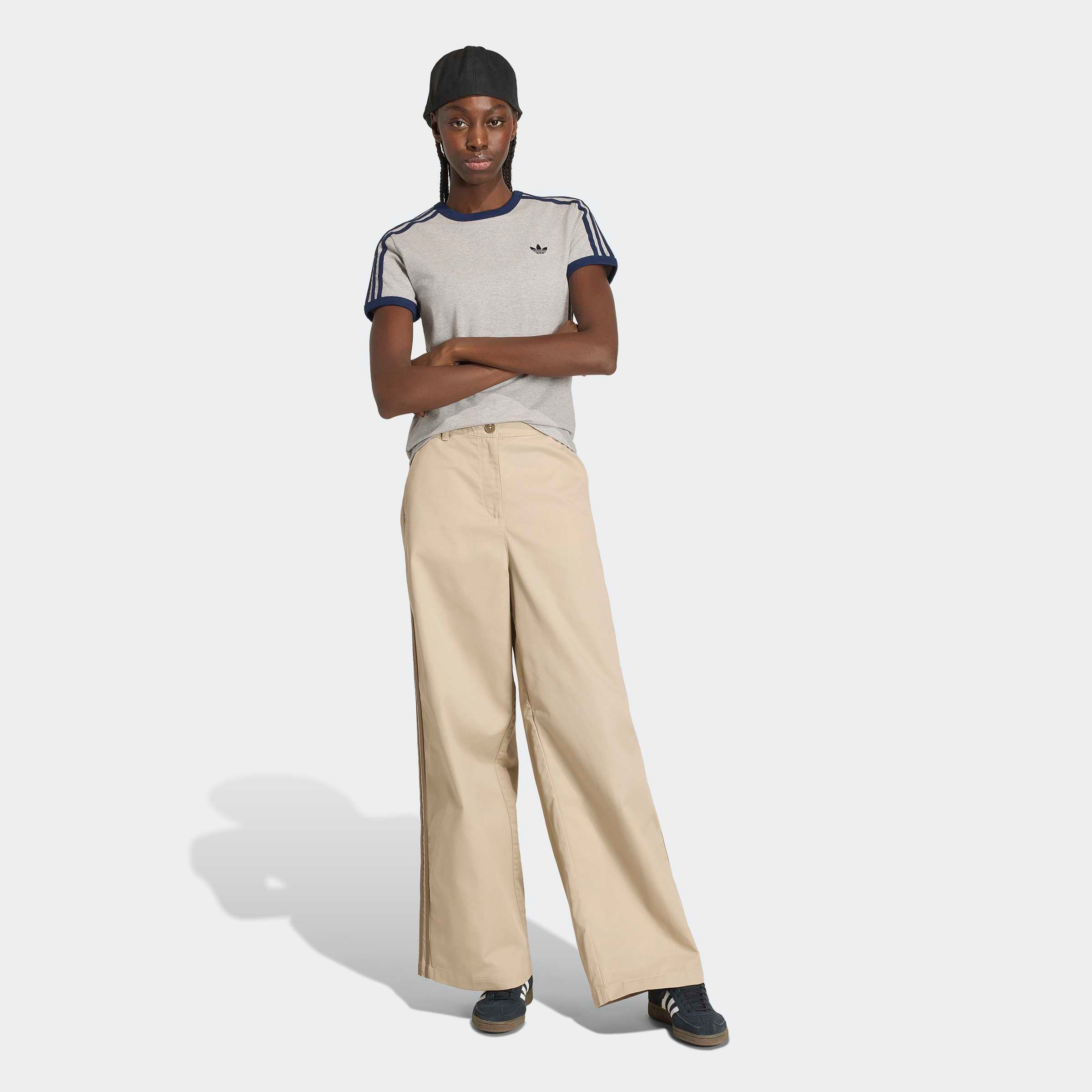 adidas Originals Pantalon de sport »TAILORED«  avec rayures fines, en sergé tissé, coupe ample