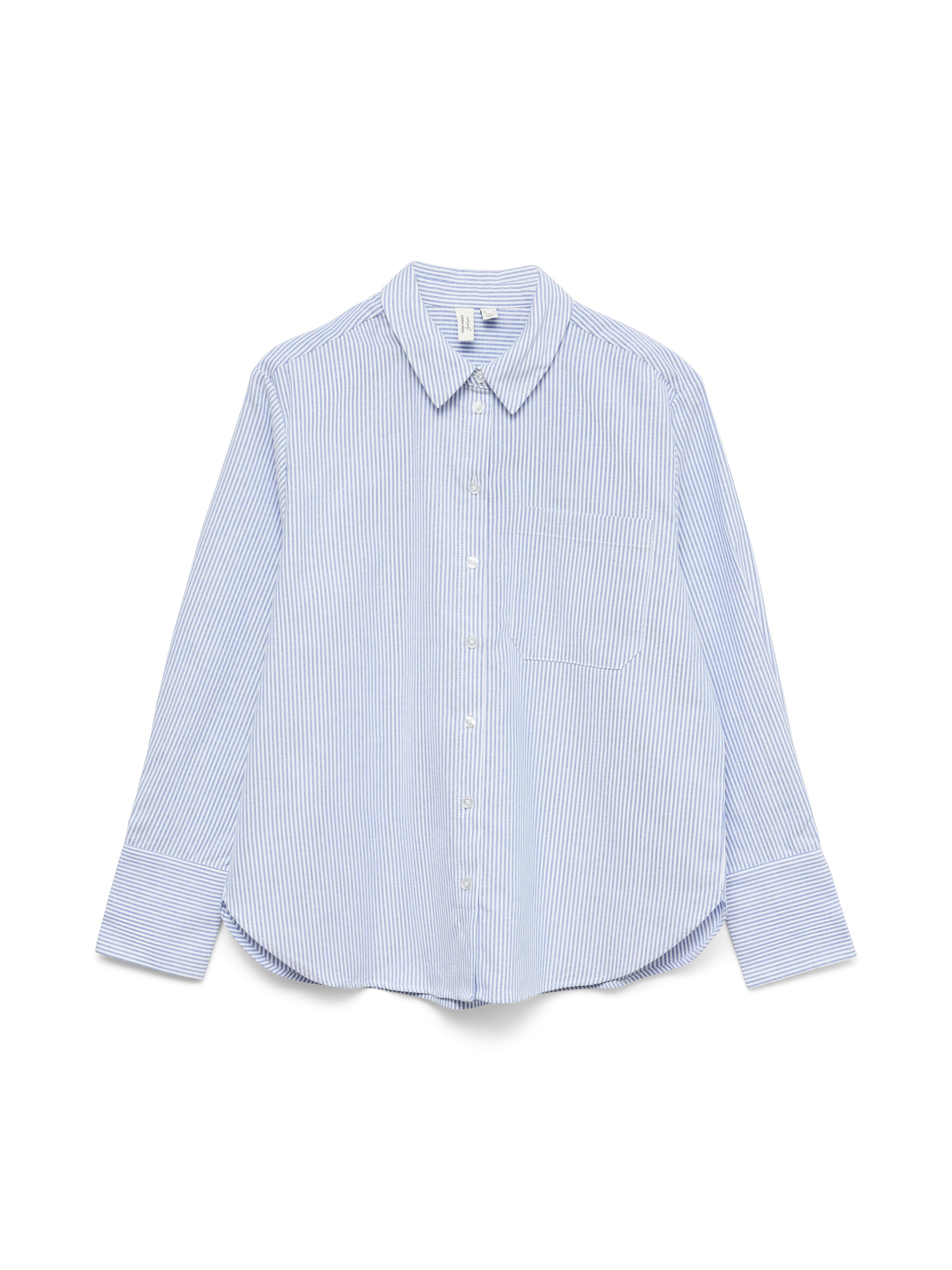 Vero Moda Hemdbluse »VMINGE L/S SHIRT WVN BTQ« mit Brutstasche