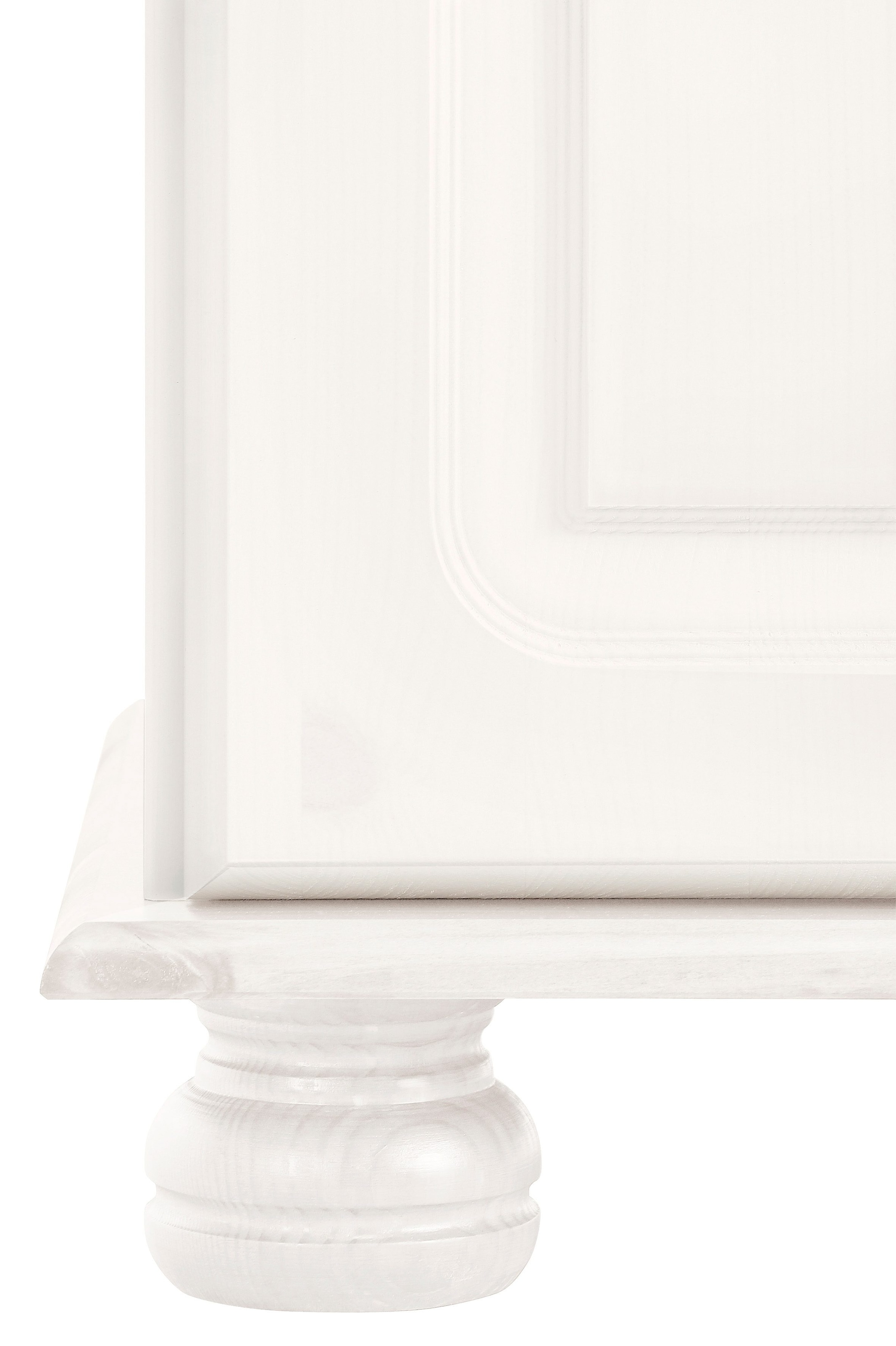 GOODproduct Sideboard »Mette« Kommode mit gefrästen, kugelförmigen Füssen, Breite 120 cm