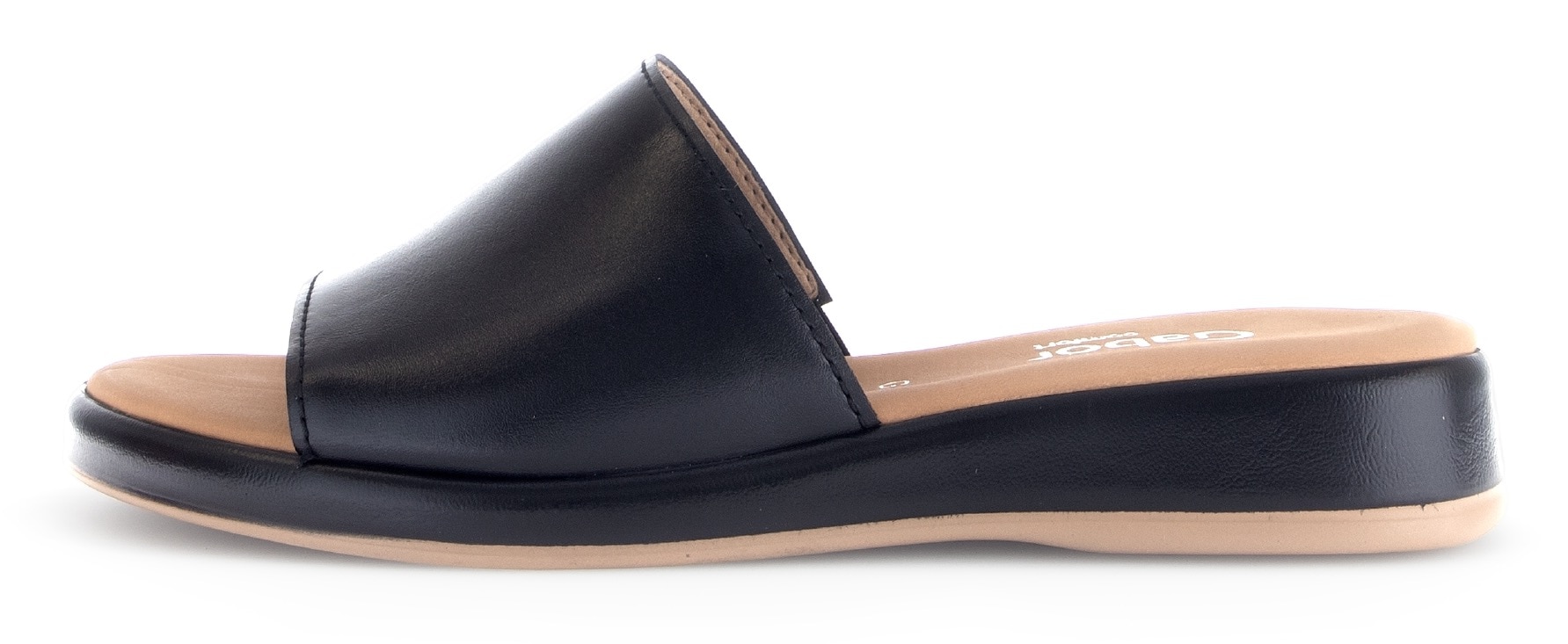 Gabor Pantolette »RHODOS«  , Sommerschuh, Komfortschuh, kleiner Stretcheinsatz, Weite G (=weit)