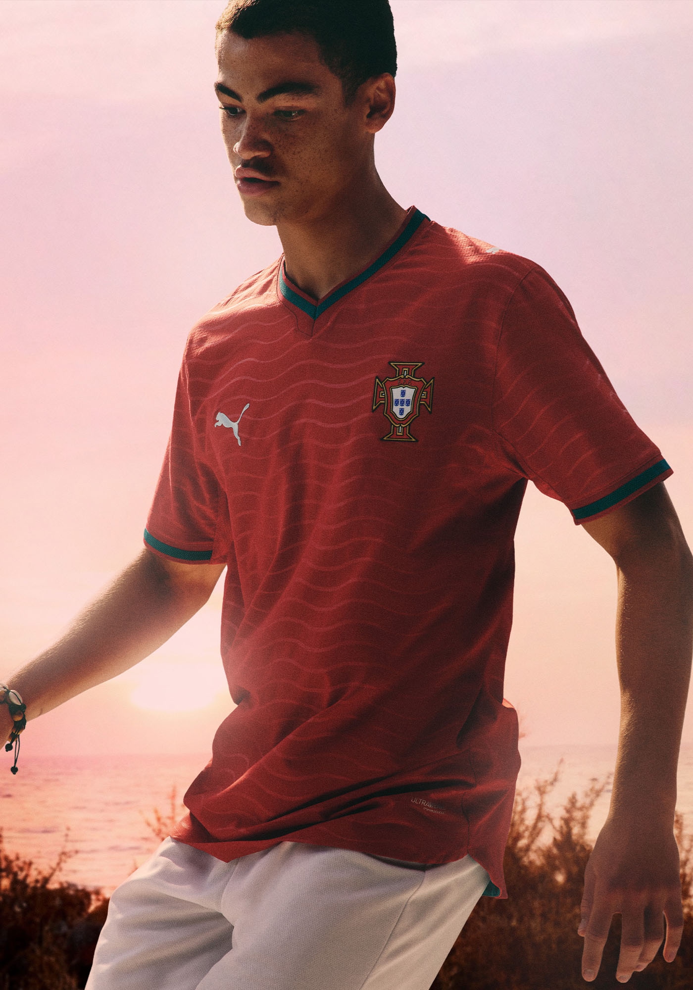 PUMA Fussballtrikot »FPF HOME JERSEY REPLICA« für Fussball, Kurzarm, mit Rundhalsausschnitt, DryCELL-Technologie