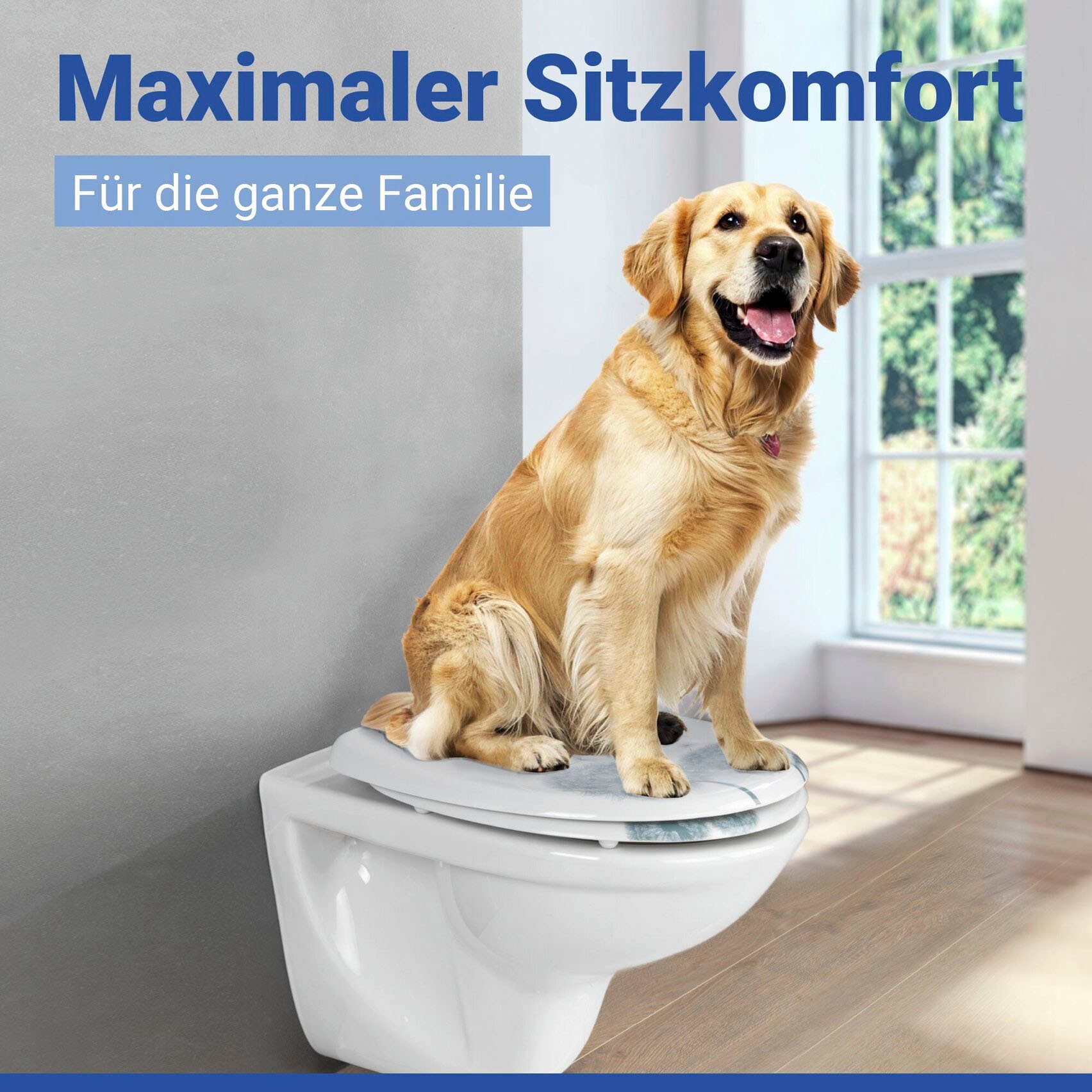 WENKO Siège de WC »Astera« duroplast, avec fermeture amortie