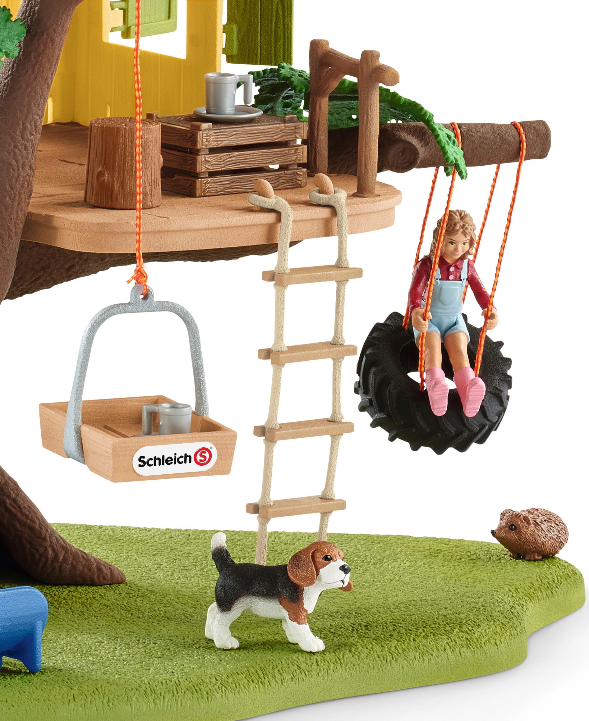 Schleich® Spielwelt »FARM WORLD, Abenteuer Baumhaus (42408)« Made in Europe
