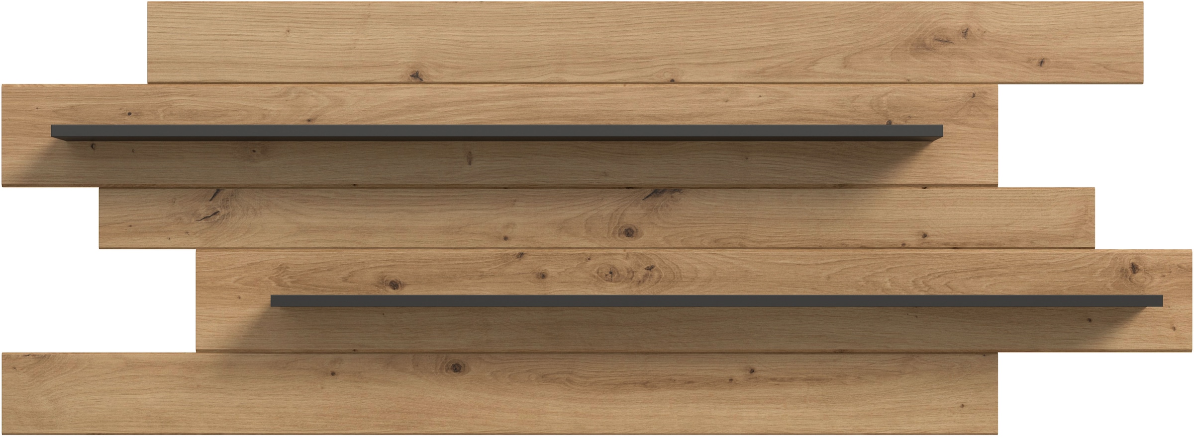 INOSIGN Tableau mural »REHAT, Breite 180 cm, inkl. 2 Ablageböden« 1 cuis tlg. Wandregal, Wandpaneel, Regal, Paneel, Ablageboard