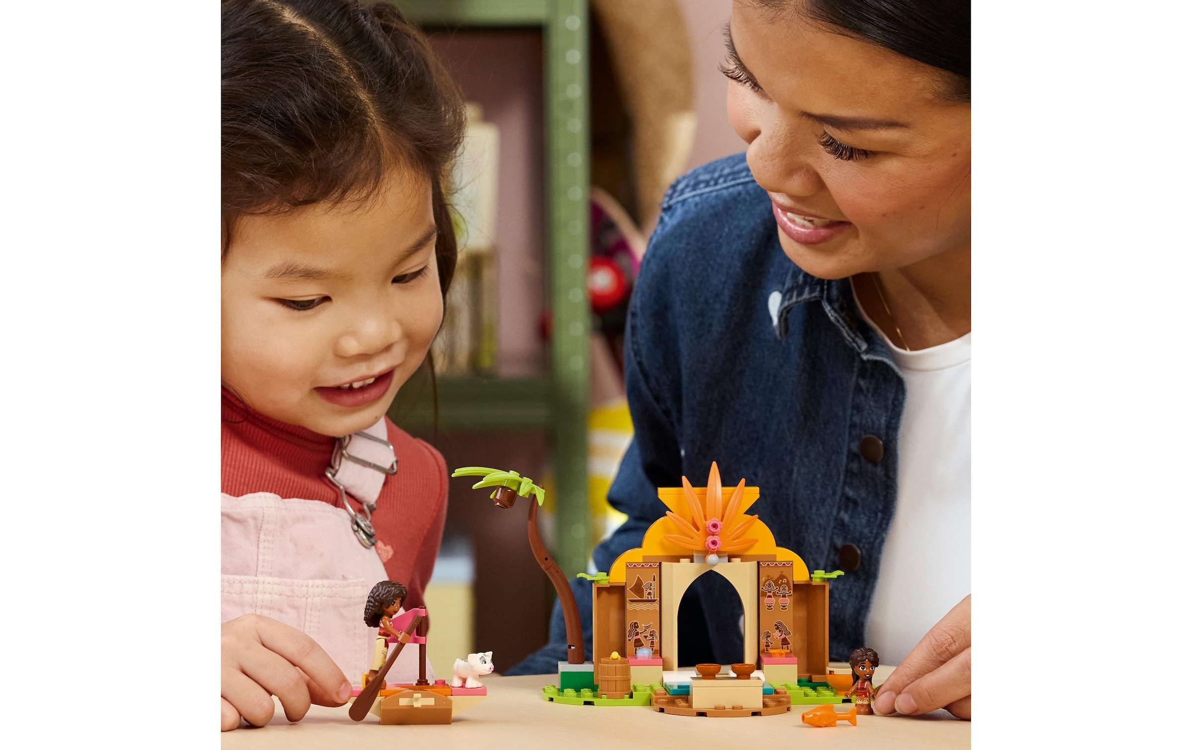 LEGO® Pions de construction »Vaianas Hütte und Boot (43282), LEGO Disney Princess« fabriqué en Europe