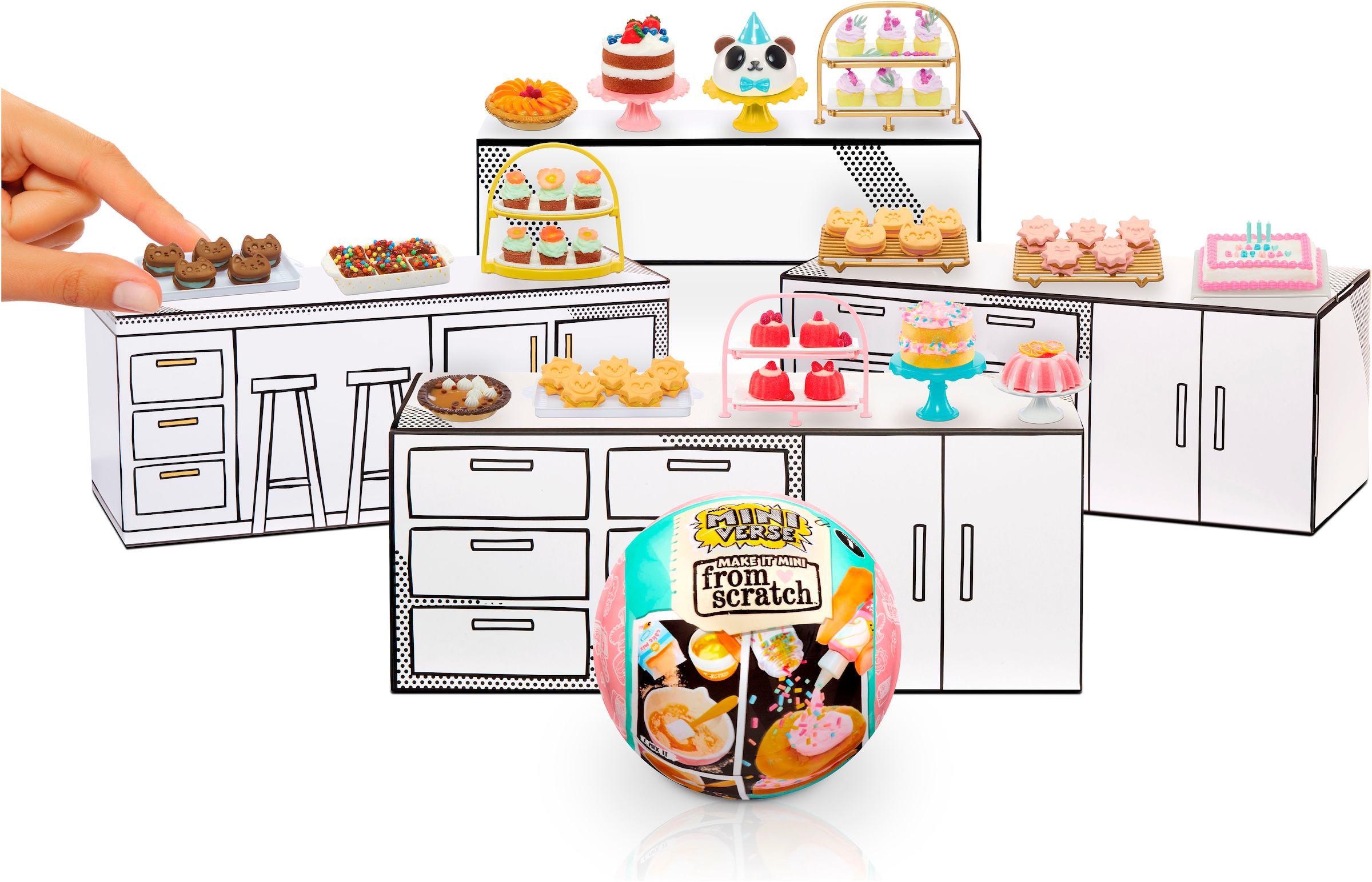 MGA ENTERTAINMENT Set créatif »MGA's Miniverse - Make It Mini From Scratch« sortierte Lieferung
