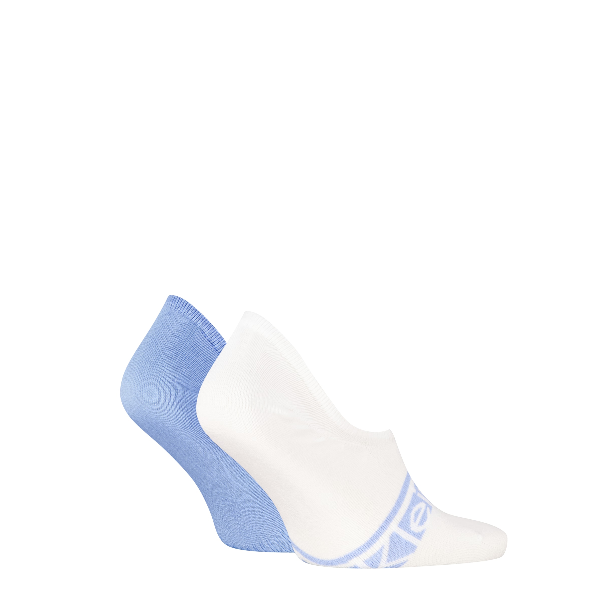 Calvin Klein Chaussons »CK MEN FOOTIE HC LOGO STRIPE« 2 paires,  Picots antidérapants au talon, mélange coton, élastique