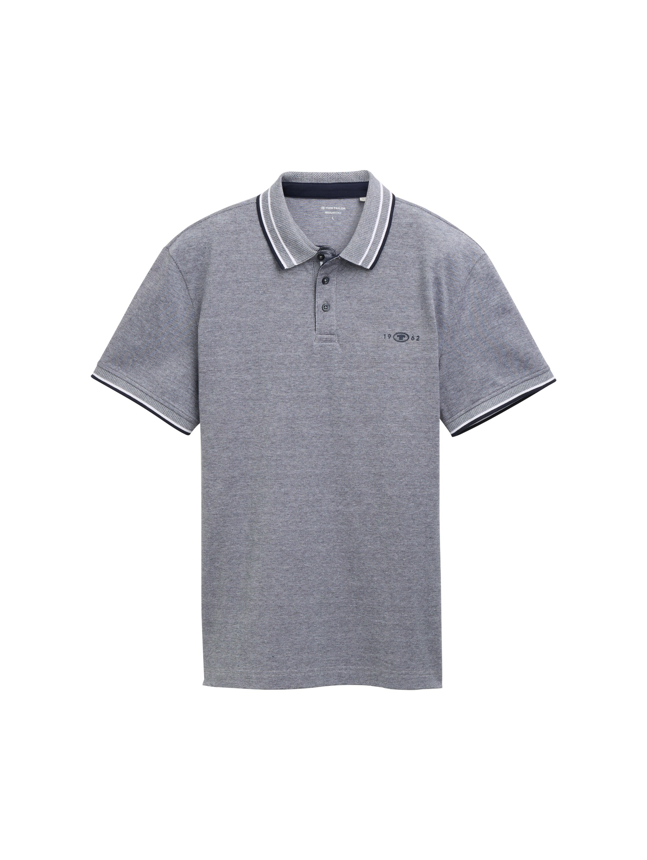 TOM TAILOR Polo mit Logo Stickerei