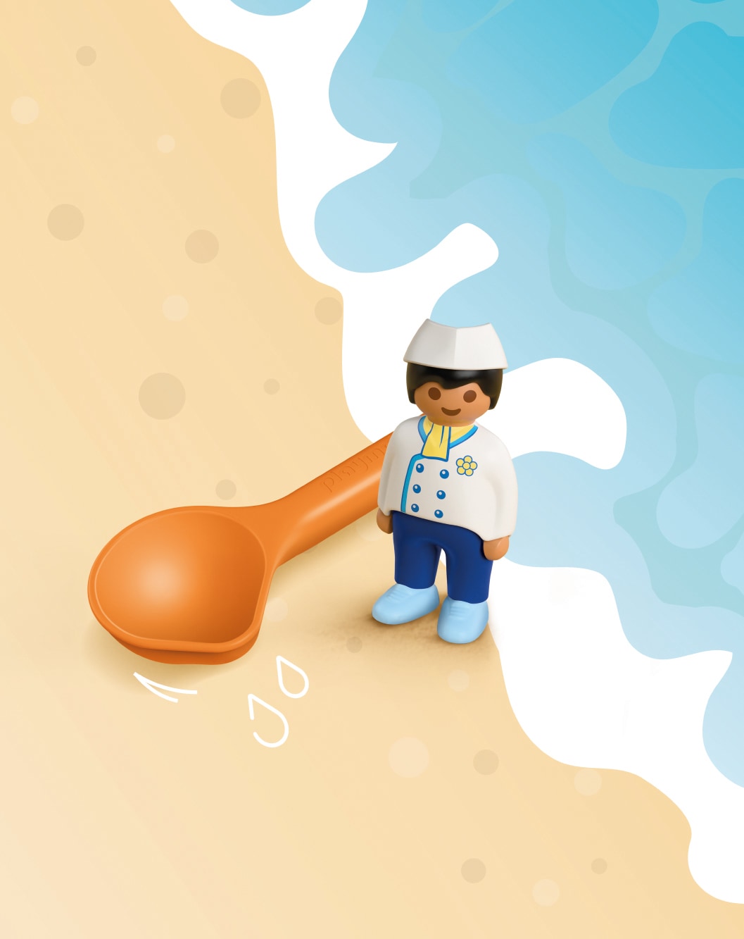 Playmobil® Kit de moulage en sable »Sand-Bäckerei (72005), Junior Sand« Made in Europe