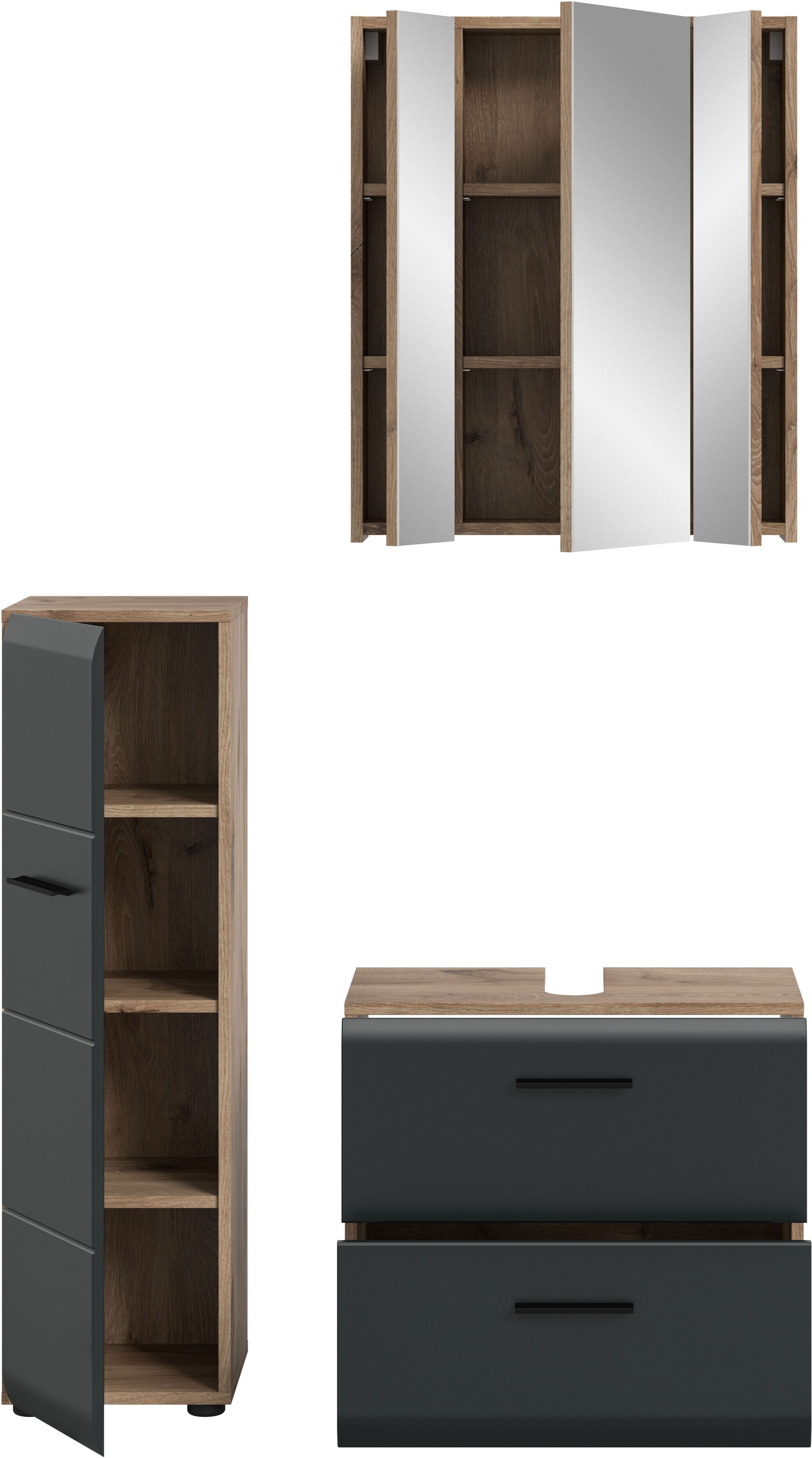 INOSIGN Badezimmer-Set Set, 3 Stk. tlg.