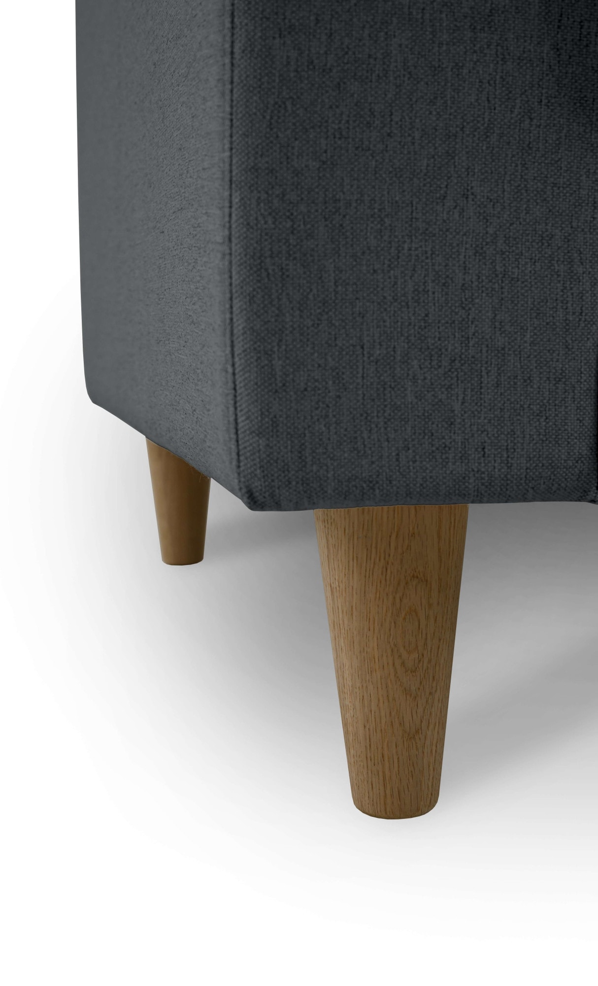 andas Ecksofa »Tvinno« im skandinavischen Stil, L-Form, mit Massivholzfüssen, Breite 230 cm