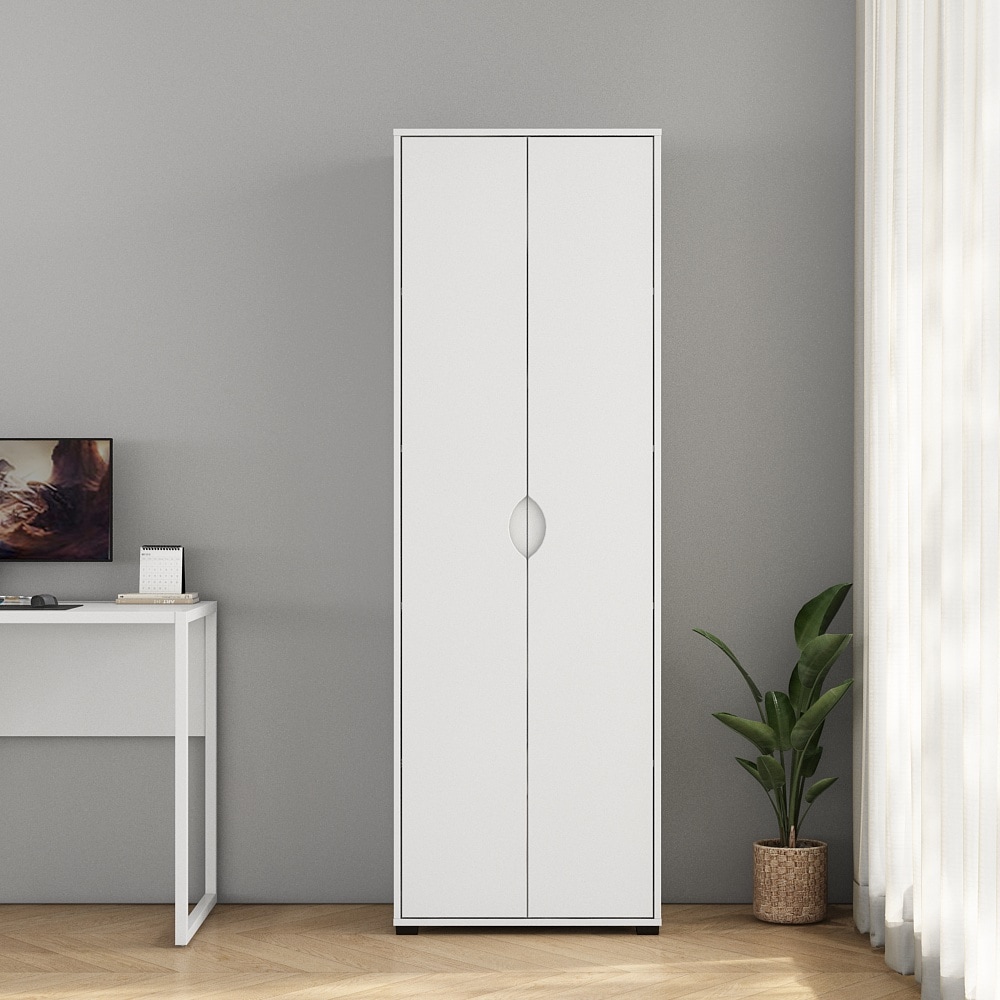 GOODproduct Armoire de classement »ALENNA-AS2T« Ensemble,  armoire polyvalente, design moderne, hauteur 180 cm