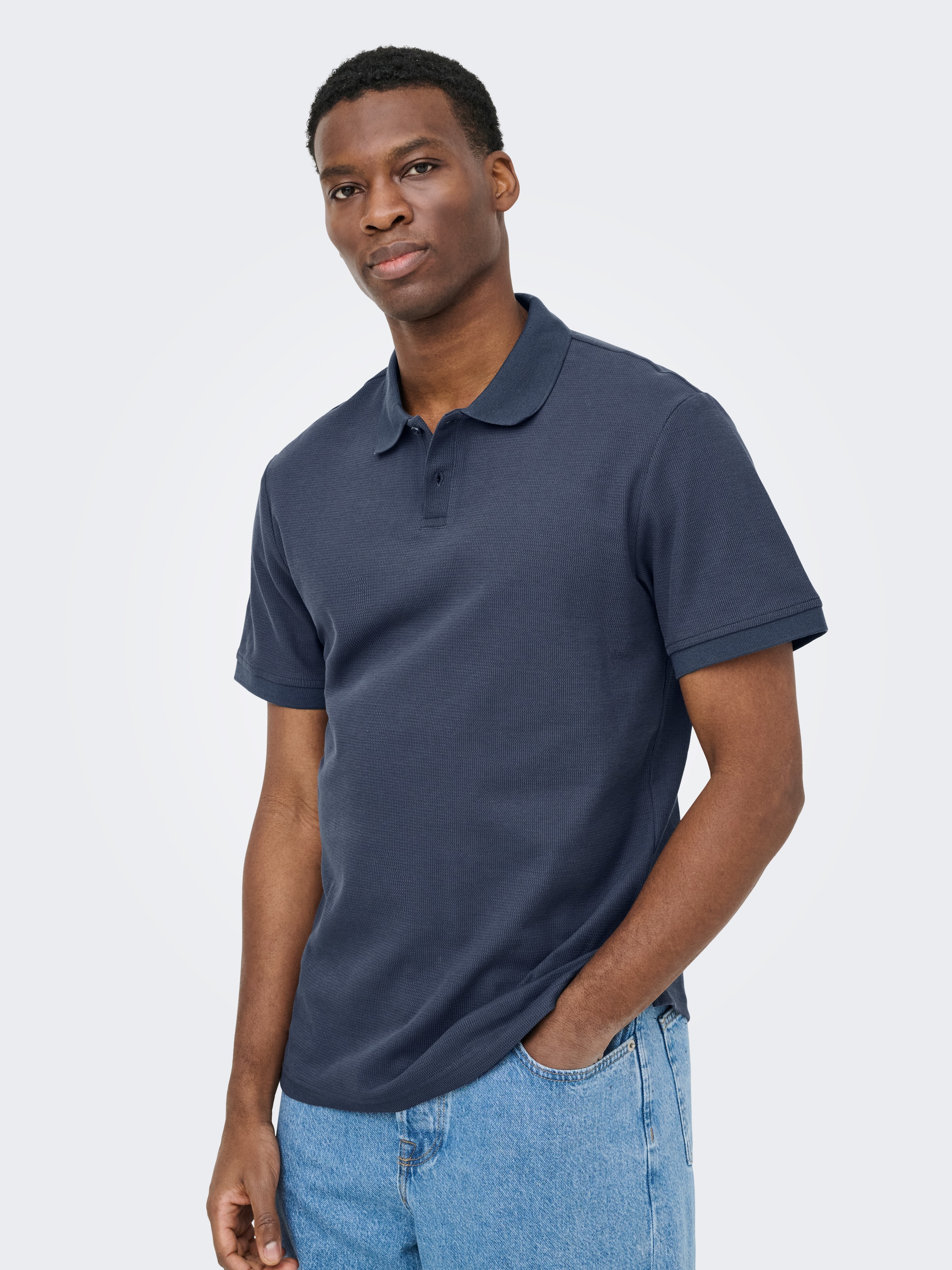 ONLY & SONS Polo »ONSBEN REG SS POLO SHIRT NOOS« coton, coupe régulière