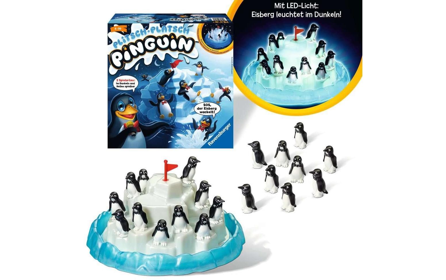 Ravensburger Jeu »Plitsch-Platsch Pinguin d/f/i, neu im Dunkeln spiel«