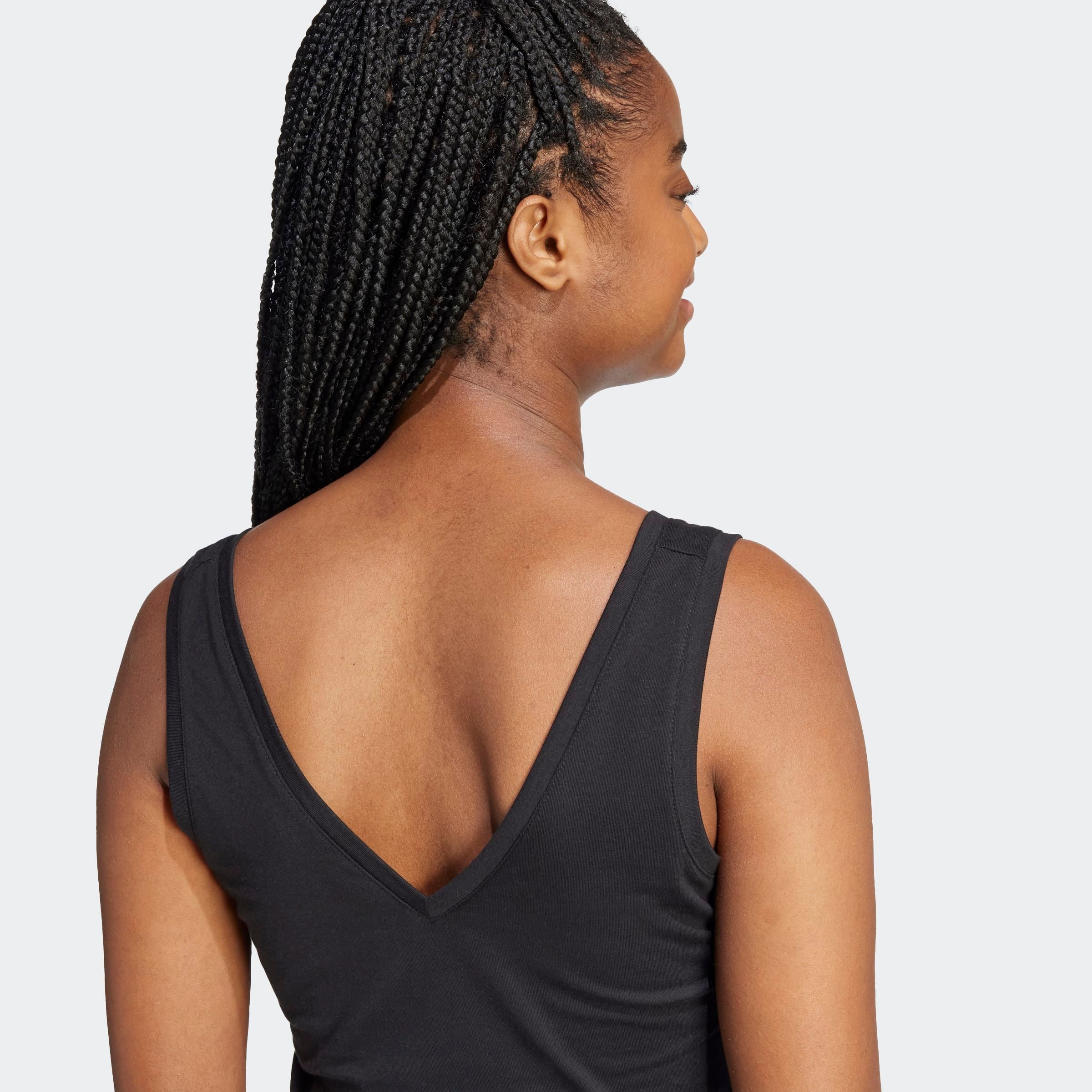 adidas Sportswear Débardeur »ESSENTIALS SMALL LOGO COTTON LIFESTYLE« schmale Passform, leichtes und luftiges Design