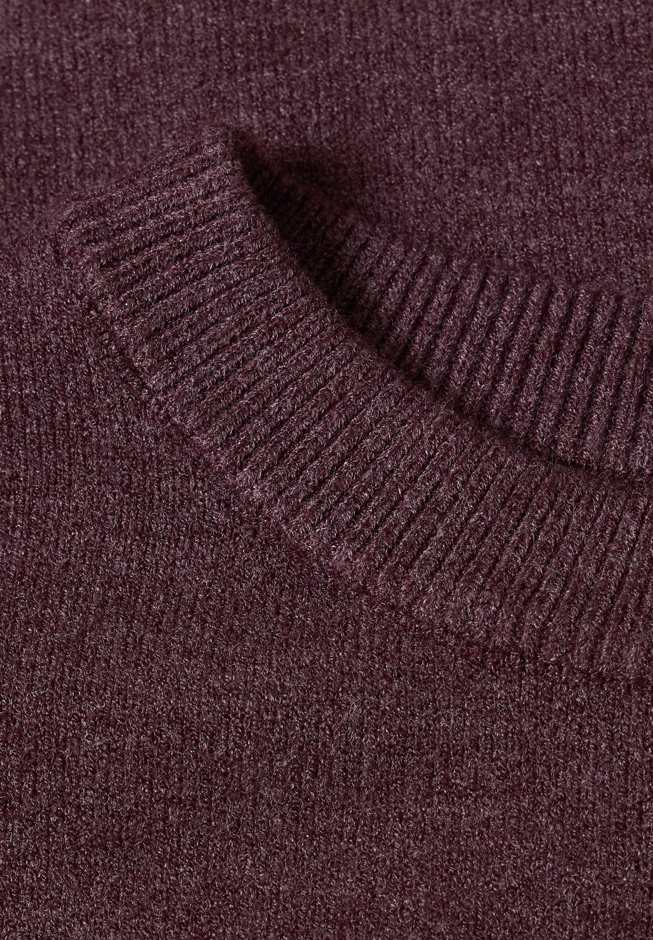 STREET ONE Pull en tricot pull manches 3/4 avec col rond