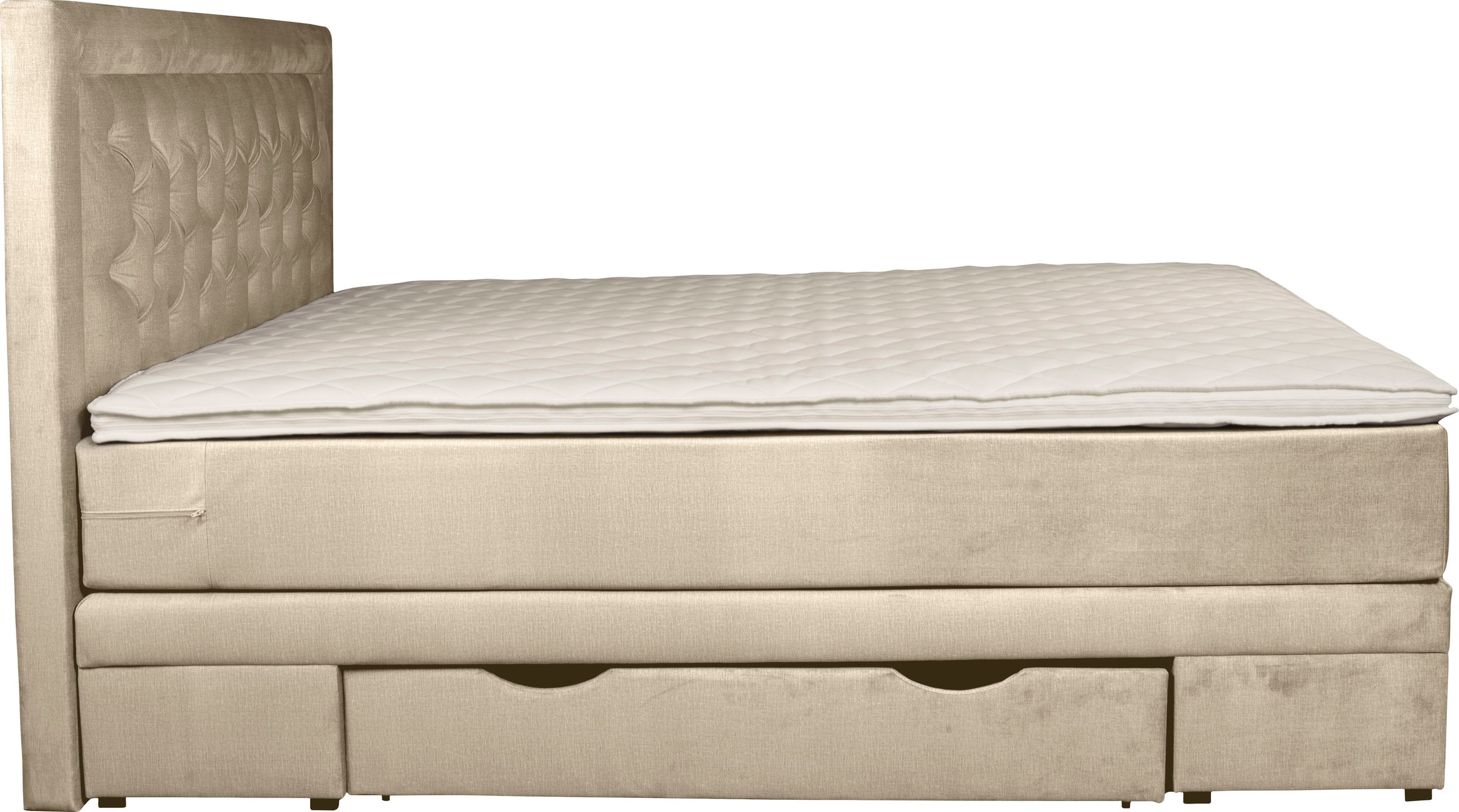 Leonique Boxspringbett »Julien« mit Taschenfederkernmatratze