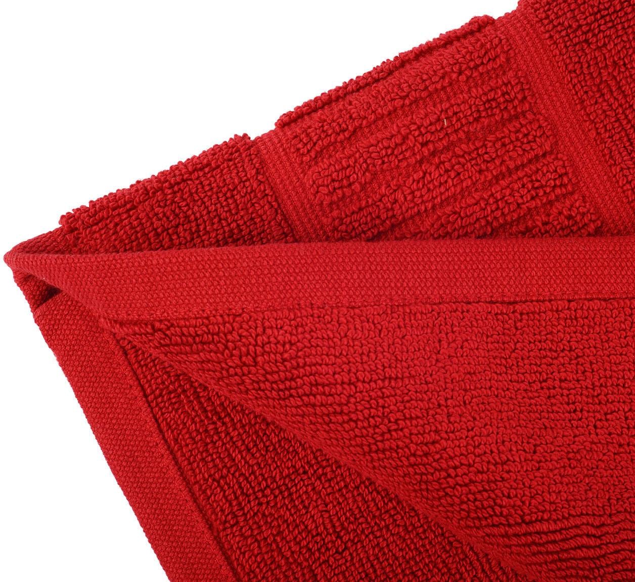 Gözze Tapis de bain »BIO Frottier« Höhe 7 mm compatible chauffage au sol | utilisable des deux côtés Tapis de bain, qualité éponge, avec bordure