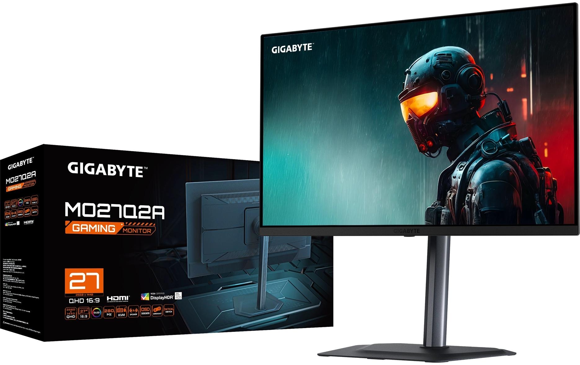 Gigabyte Gaming-Monitor »MO27Q2A« 68,58 cm/27 ″  2560 x 1440 px WQHD 0,03 Reaktionszeit 280 Hz