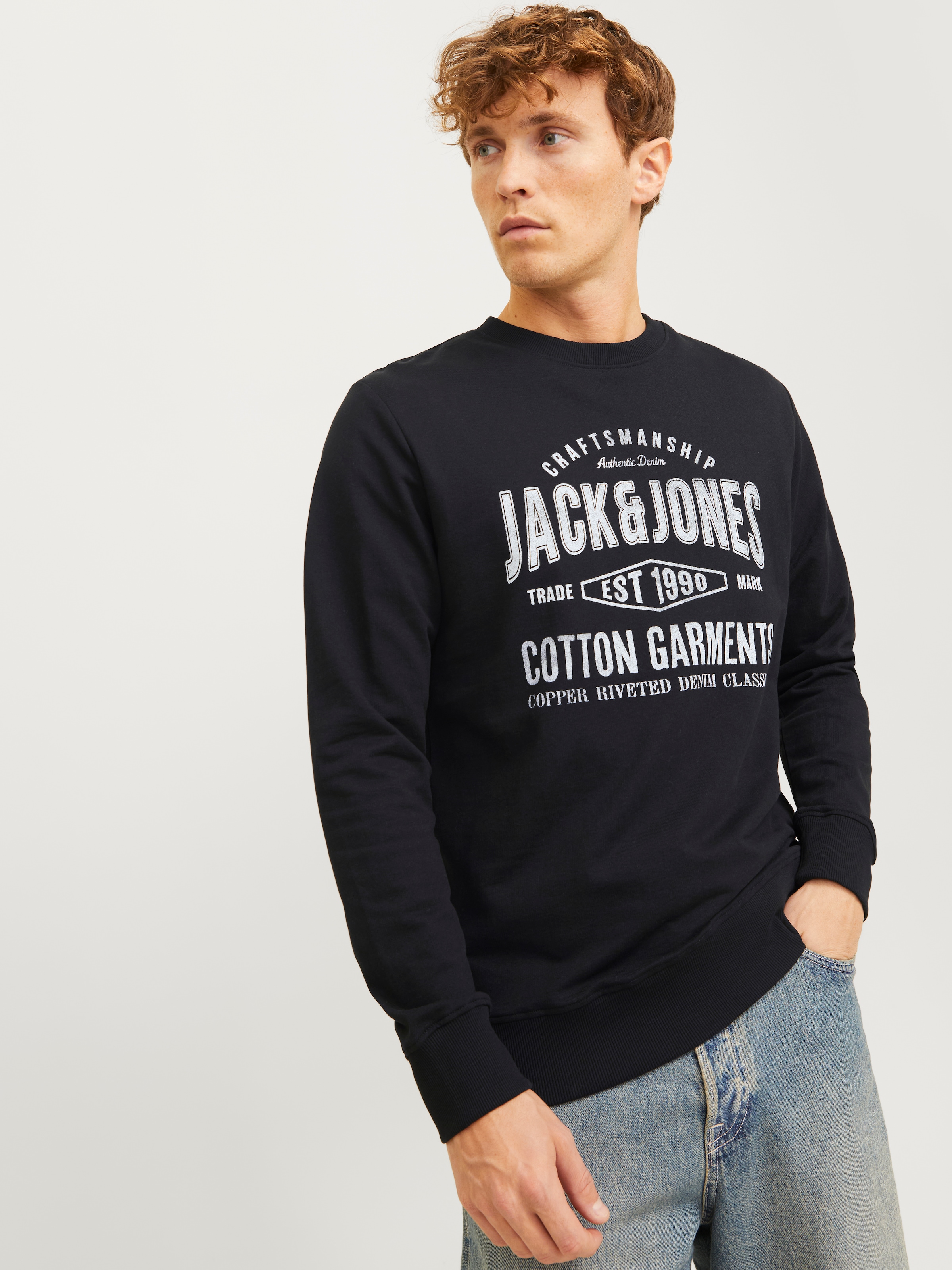 Jack & Jones Sweatshirt »JJJEANS SWEAT O-NECK«
