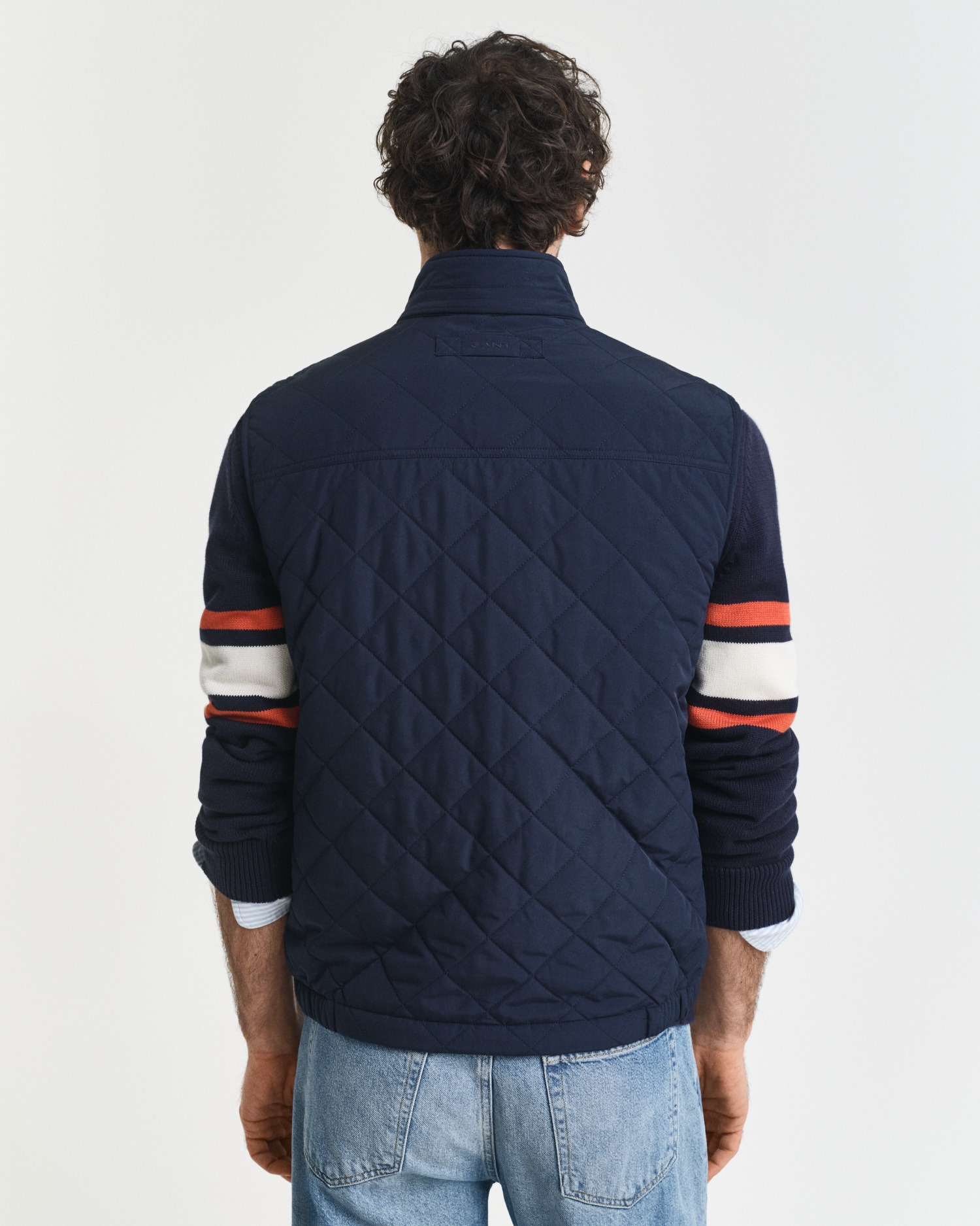 Gant Gilet matelassé »QUILTED WINDCHEATER VEST« mit Wattierung aus recyceltem Polyester