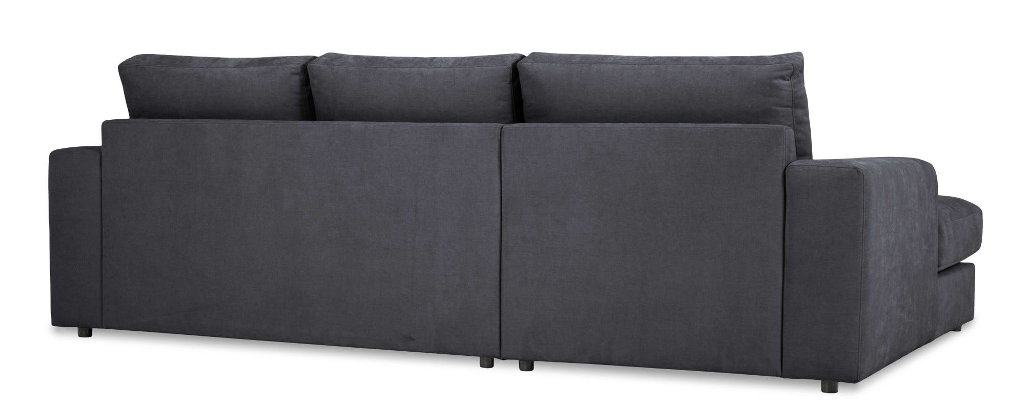 GOODproduct Canapé d'angle »Nivette, weiches Chenille« Breite 269 cm, L-Form, bodentief, mit Wellenunterfederung