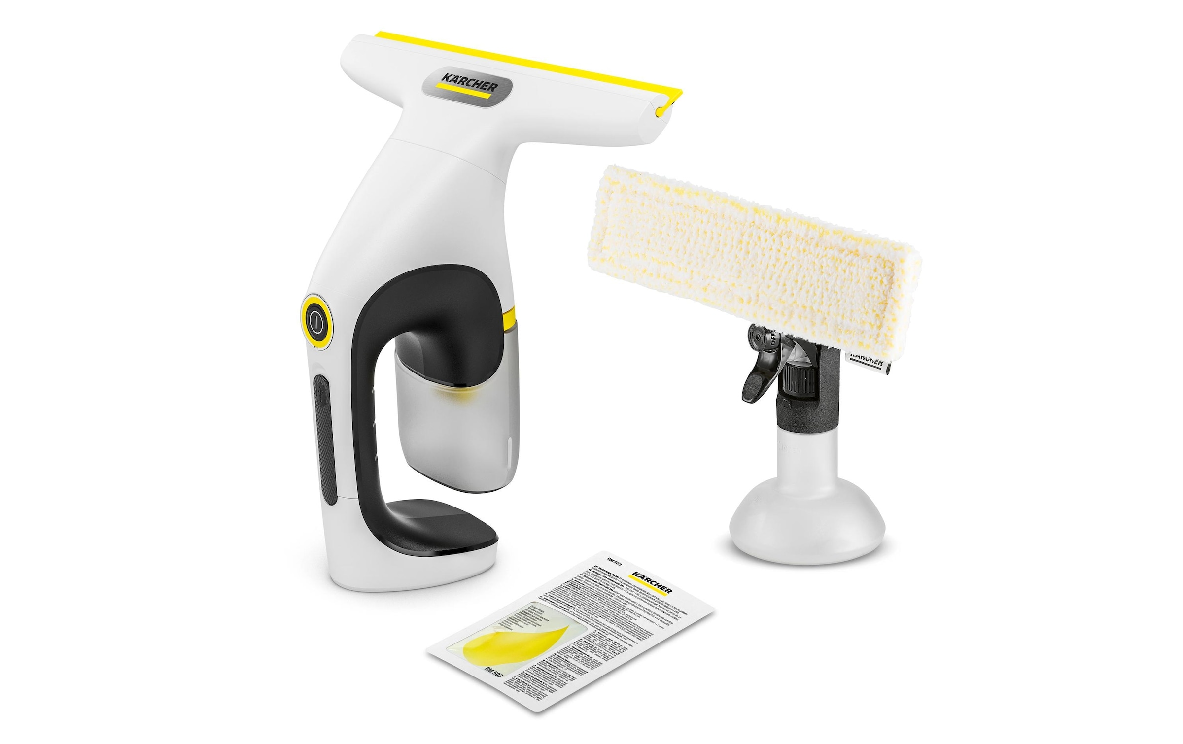 KÄRCHER Akku-Fenstersauger »WV 1 Compact Care« Akku-Fenstersauger mit 360 Grad Comfort Clean