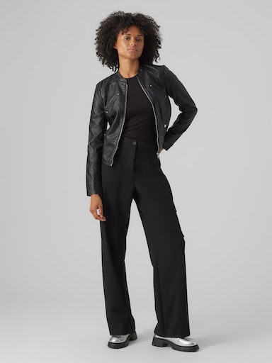 Vero Moda Lederimitatjacke »VMFAVODONA AW23 COATED JACKET NOOS«